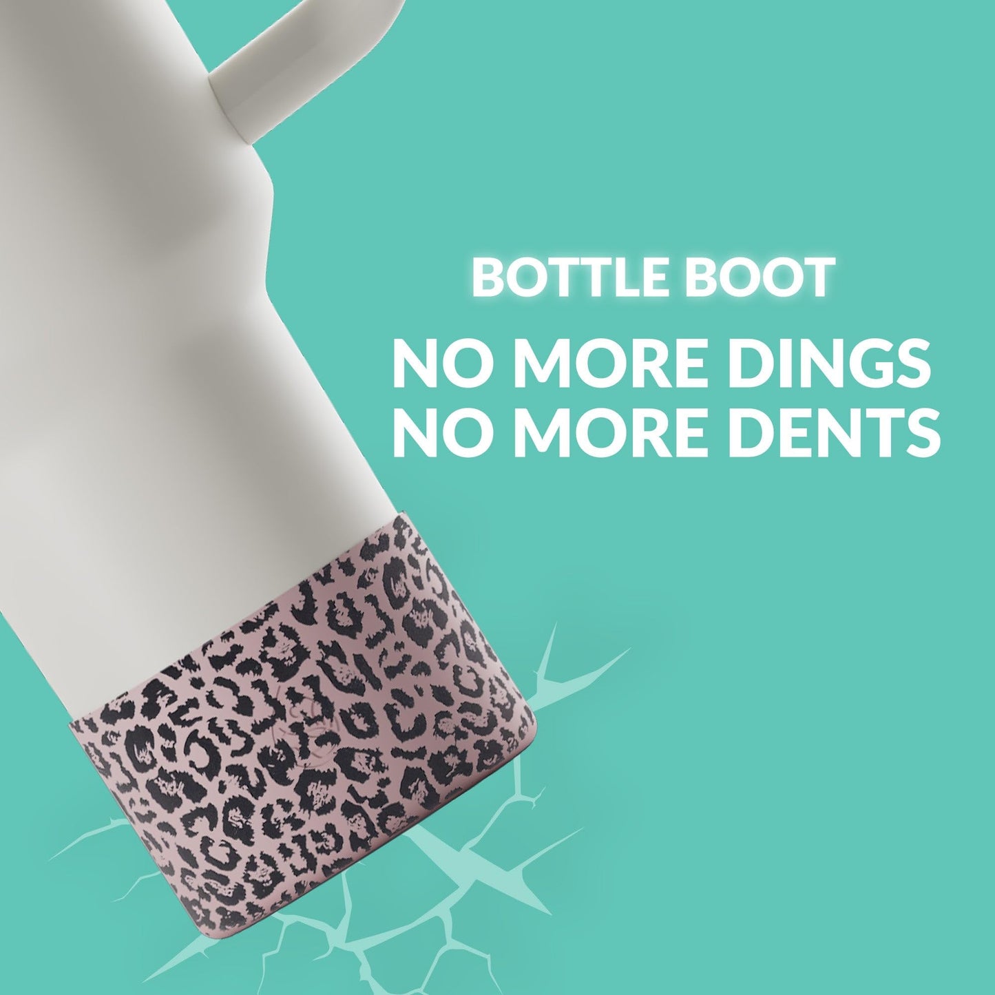 REUZBL Leopard Silicone Bottle Boot Sleeve for Stanley Tumblers 20-40oz, Hydro Flask Tumblers, Simple Modern Tumblers, Iron Flask Tumbler, Similar Tumblers, Tumbler Water Bottle Accessory