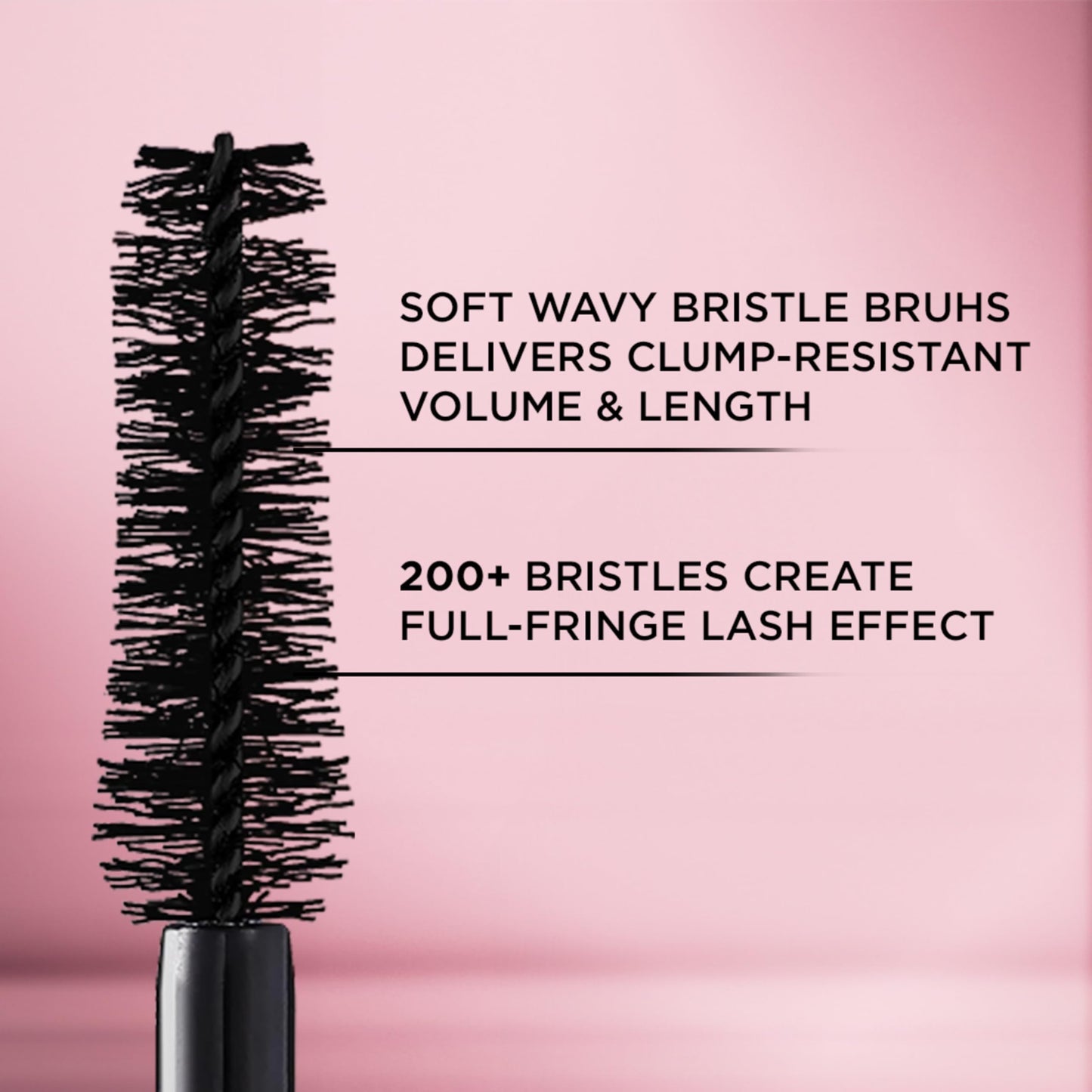 L’Oréal Paris Voluminous Makeup Lash Paradise Waterproof Mascara, Voluptuous Volume, Intense Length, Feathery Soft Full Lashes, No Smudging, No Clumping, Black, 0.25 Fl Oz (Pack of 2)