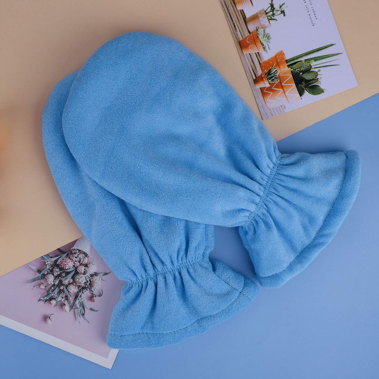 Paraffin Wax Mitts for Hand and Feet, Segbeauty Thick Paraffin Bath Mitts and Booties with Double Terry Clothes, Snug Elastic Opening Paraffin Wax Glove and Bootie for Thermal treat-ment, Wax Machine