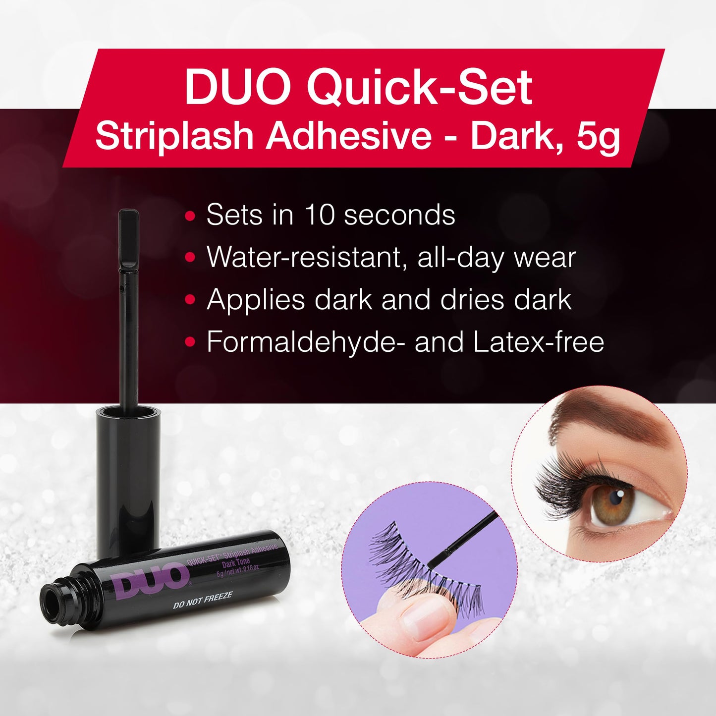 A Perfect Set - Ardell Faux Mink Demi Wispies Multi-Pack and Duo Quick-Set Strip Lash Adhesive