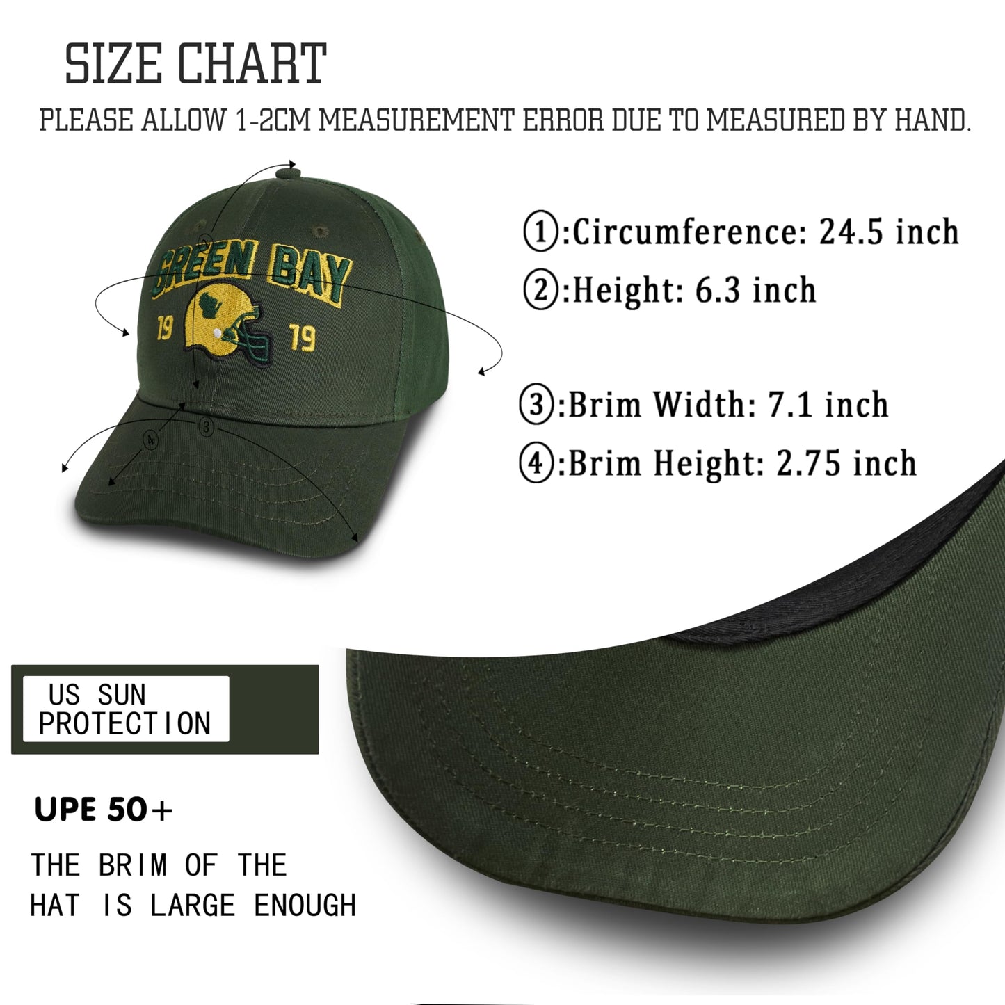 3D Embroidered Trucker Hat City Football Fans Edition Baseball Hats for Men and Women Best Birthday Christmas Thanksgiving Gift