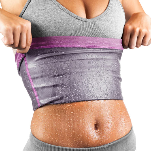 Sweat Spark Waist Trainers for Women Belly Fat (Pink, Small) - Sweat More, Shape Your Back & Abdomen, Wear During Workout