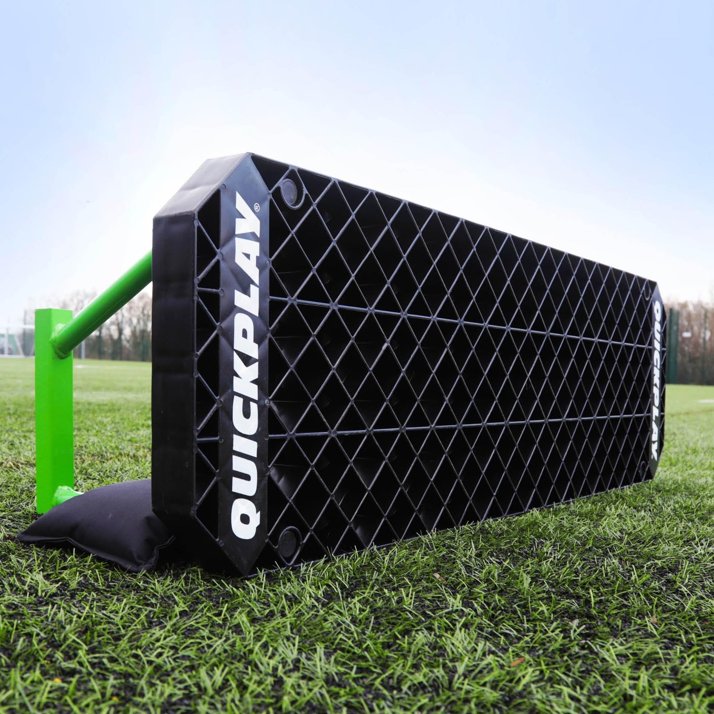 QUICKPLAY Replay Station Soccer Rebound Board - Portable Dual Surface Soccer Rebounder with Adjustable Angle - Soccer Training Equipment for Control, Passing Practice (Replay Station XL)