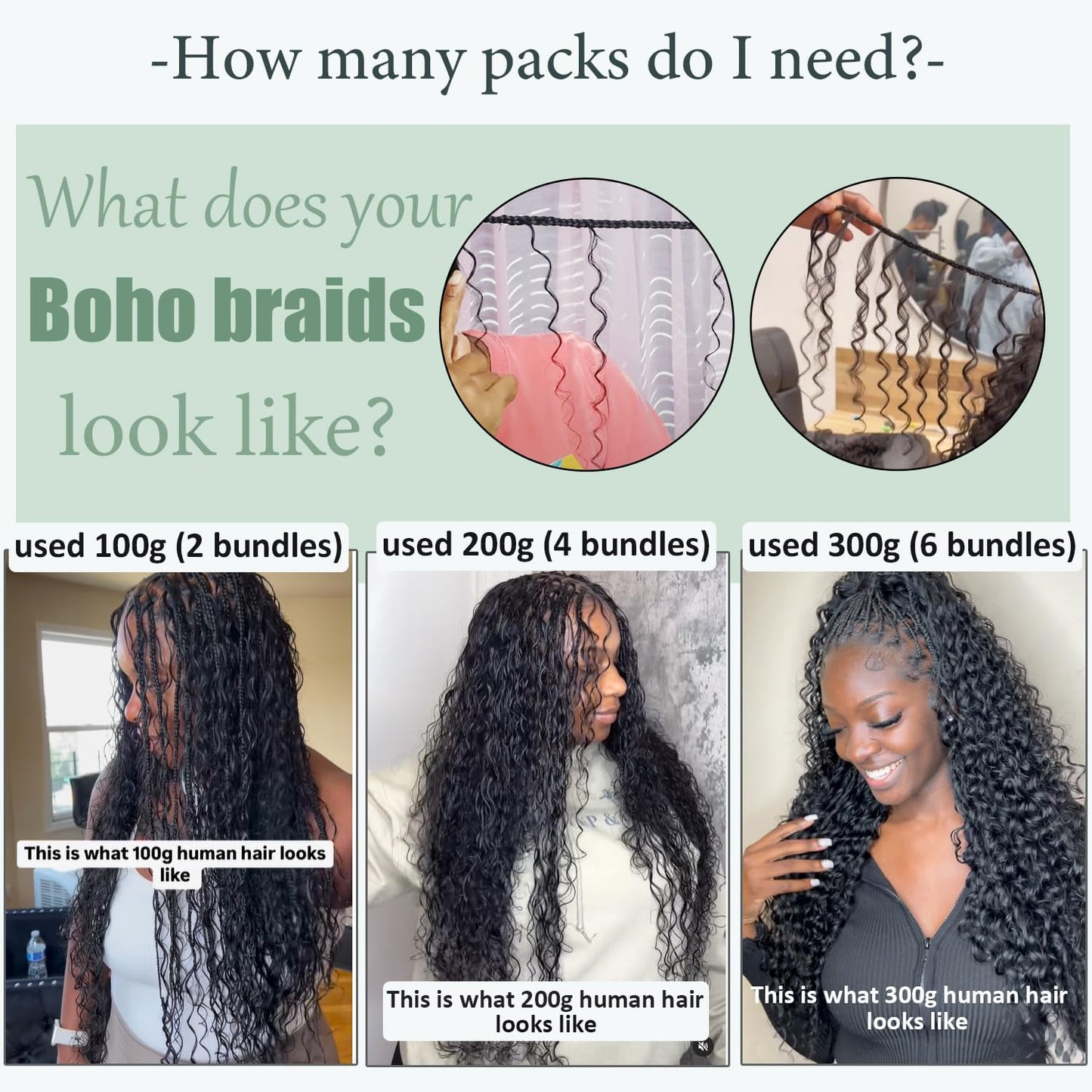 28 Inch Human Hair Braiding Hair Deep Wave Bulk Human Hair for Braiding Boho Braids 100g Water Wave Human Braiding Hair Curly Human Hair for Braiding Bohemian Braids Micro Wet And Wavy Human Hair