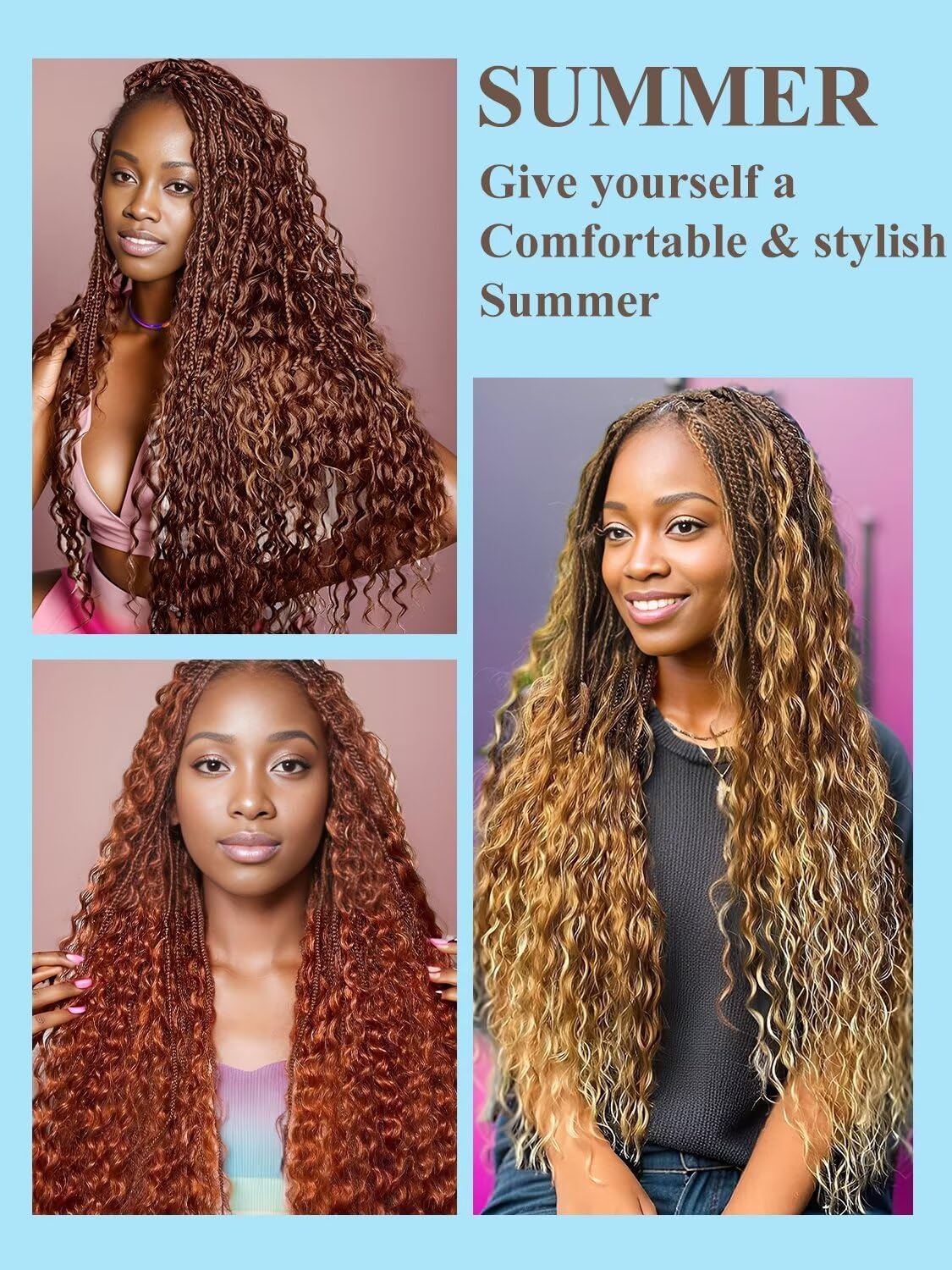 350 Braiding Hair Water Wave 100g 14 Inch Dark Ginger Deep Wave Bulk Human Hair for Braiding 2 Bundle 12A Brazilian Virgin Curly Human Hair Extensions for Boho Braids Wet and Wavy Copper Braiding Hair
