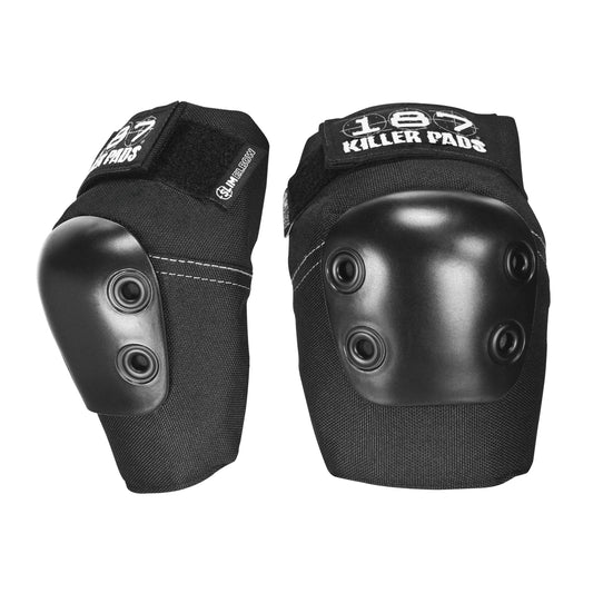 187 Killer Pads Slim Elbow Pad, Black, Large