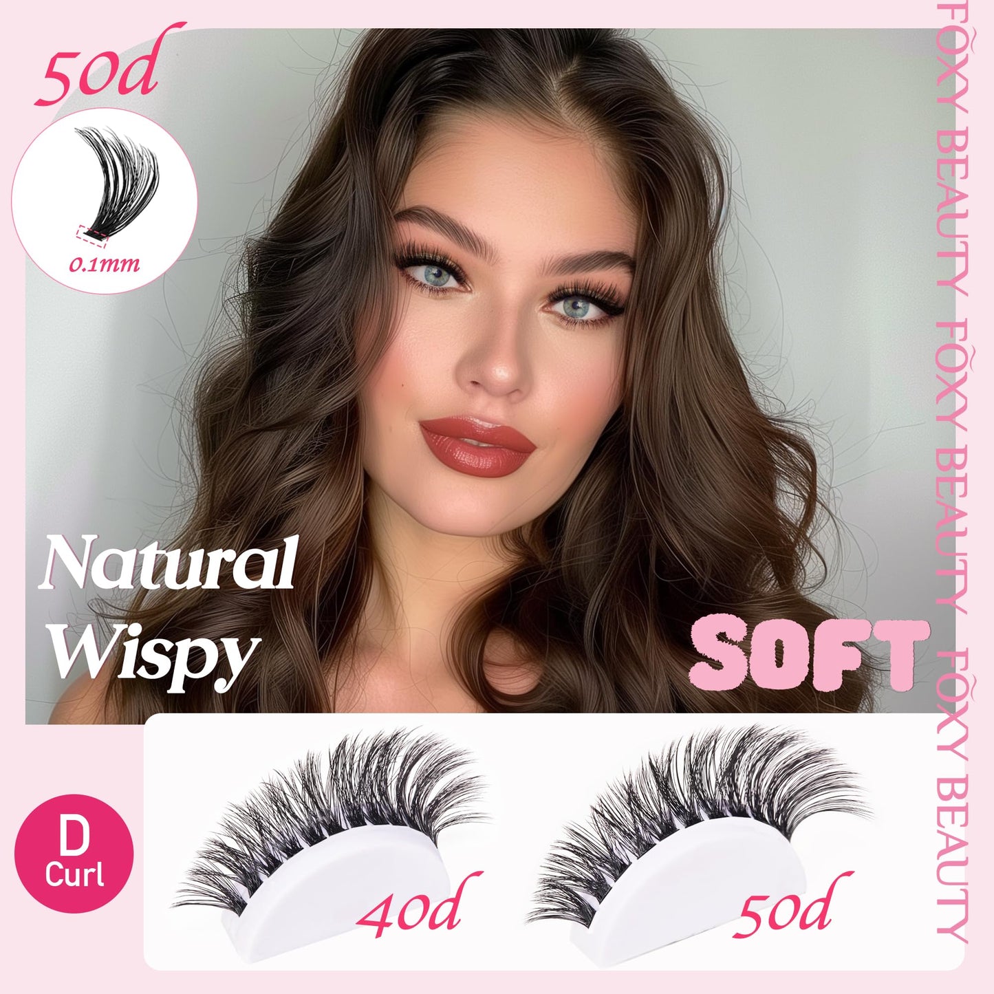 1072 pcs Lash Clusters Kit