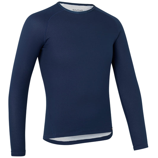 GripGrab Ride Thermal Long Sleeve Winter Cycling Base Layer Single & Multipack Biking Undershirt Bicycle Baselayer Bike Shirt Navy Blue
