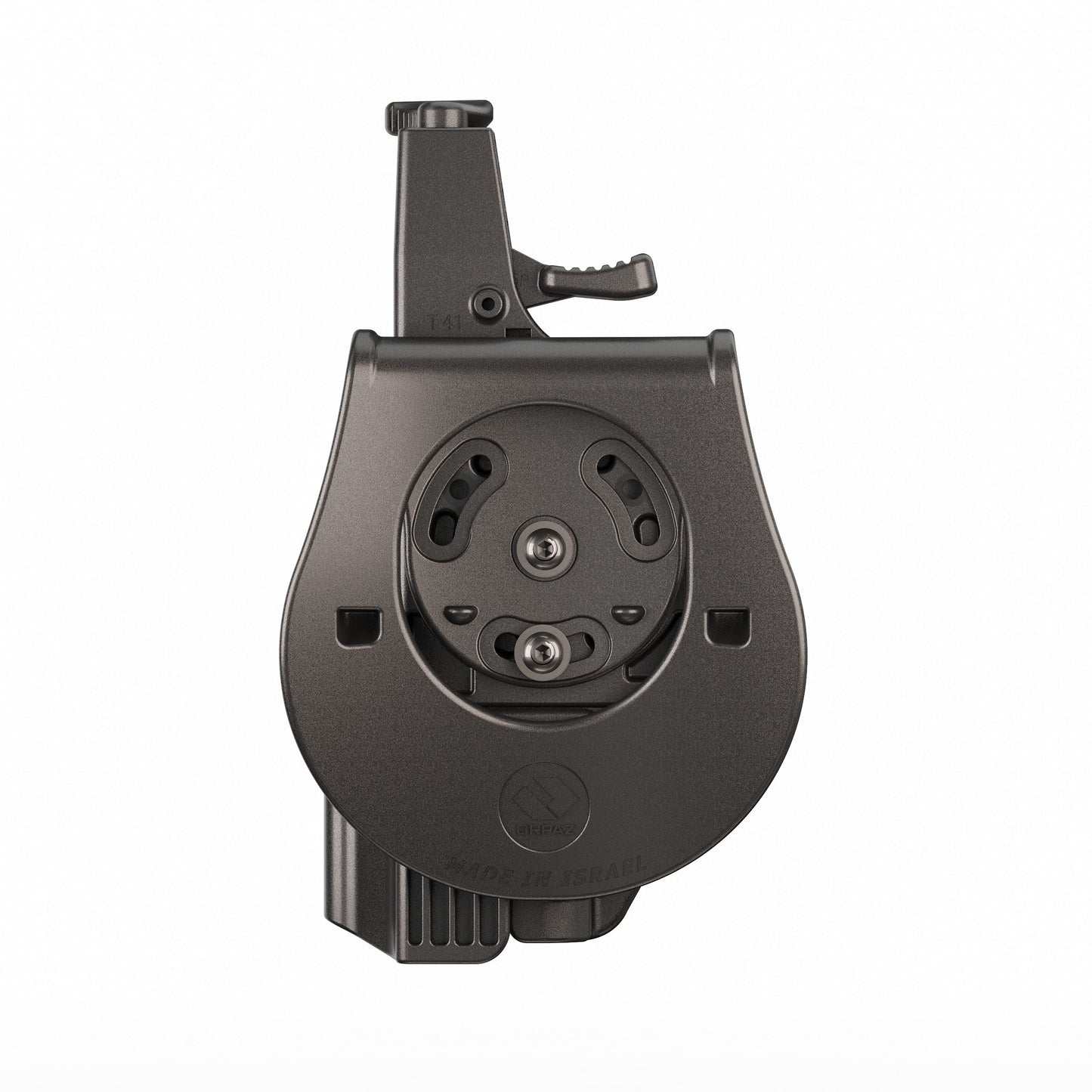 Orpaz T41 Adjustable and Modular Gun Holster Compatible with OWB Gun Holder with Light/Laser/Optics, Paddle Holster - Unisex - Will Secure Your Handgun with a Tactical Appearance