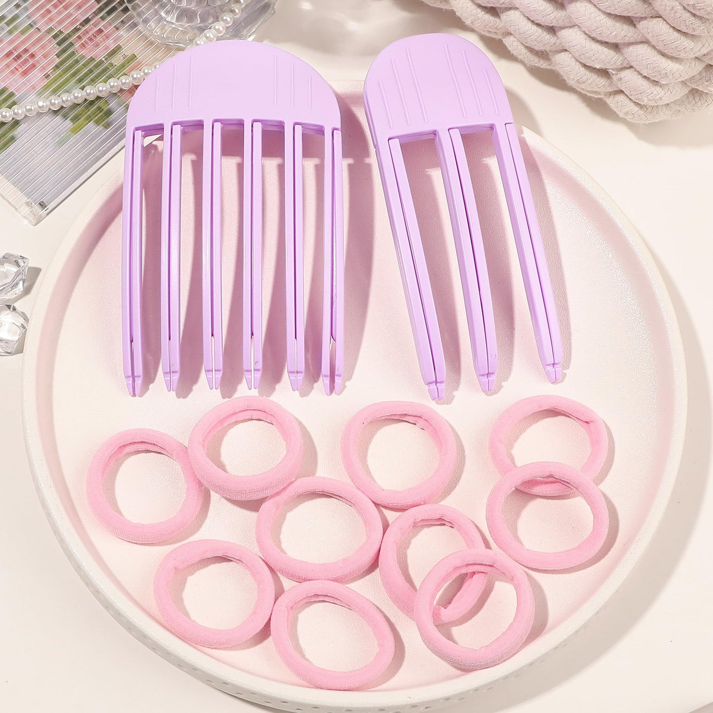 Volumizing Hair Clips for Women - Hair Volume Clip Styling Tools Volumizing Comb for Fluffy Bangs Clips for Root Lift Hair Styling Tools