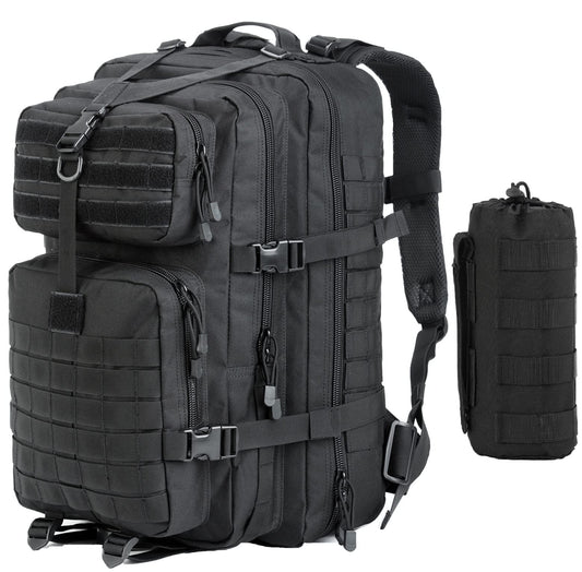 GZ XINXING 45L Large 3 Day Molle Assault Pack Military Tactical Army Backpack Bug Out Bag Rucksack Daypack