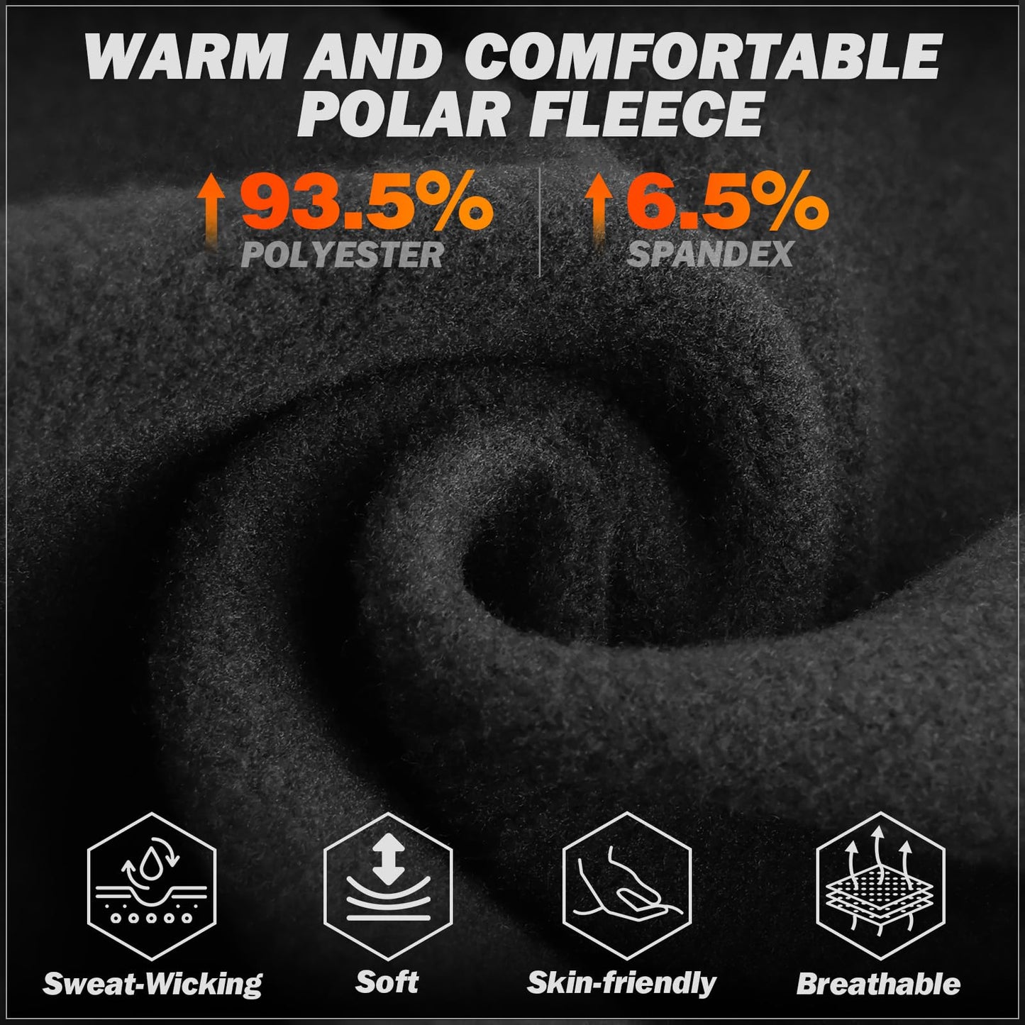 GXCROR Ski Mask Breathable Balaclava Windproof Winter Thermal Face Cover for Cold Weather Skiing Motorcycle for Men and Women