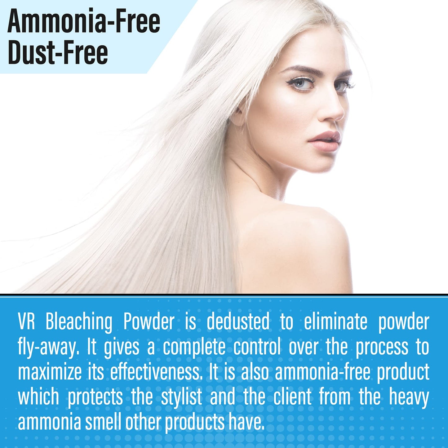 Hair Bleaching Powder for Dark Hair Lightening Blonde Hair Salon Quality Safe at Home (1.05 oz (pack of 1))