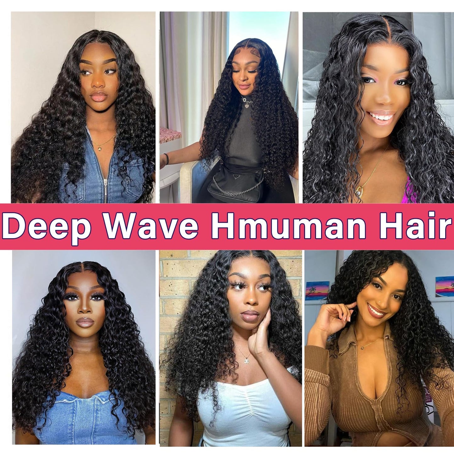 ACIWP Glueless Wigs Human Hair Pre Plucked Pre Cut Wear and Go Deep Wave Lace Front Wigs Human Hair for Beginners Upgraded No Glue Pre Cut 5x5 Hd Lace Closure Wigs for Black Women Human Hair 26 Inch