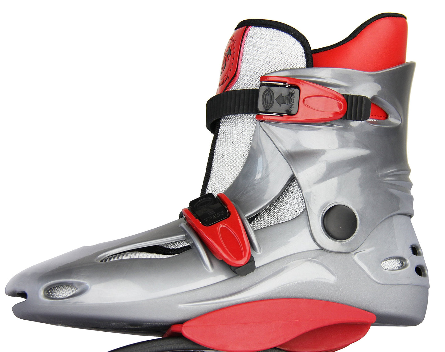 Joyfay Red Unisex Fitness Jump Shoes Bounce Shoes (Medium)