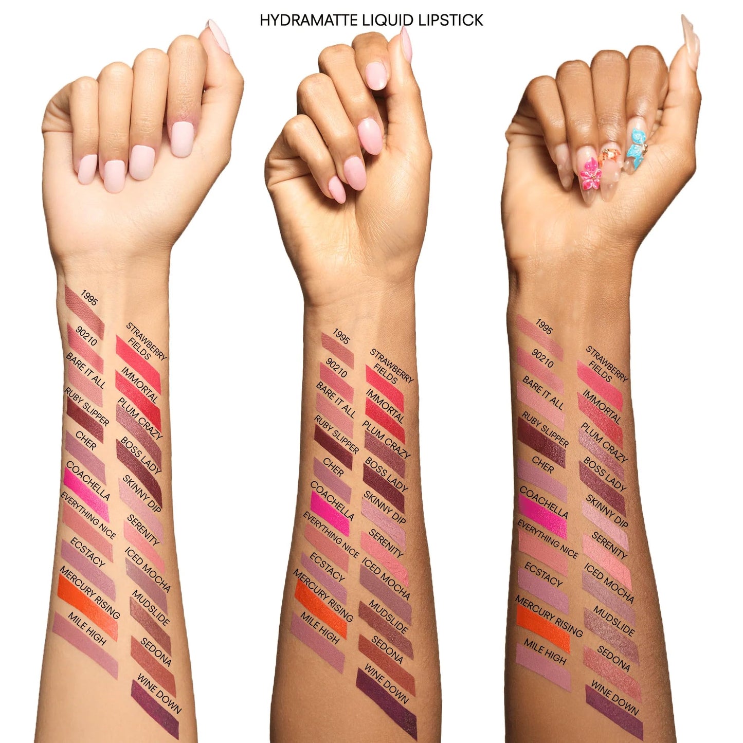 Gerard Cosmetics HydraMatte Liquid Lipstick Cher, Mauve Lipstick with Matte Finish, Long Lasting and Non Drying, Super Pigmented Fully Opaque Lip Color