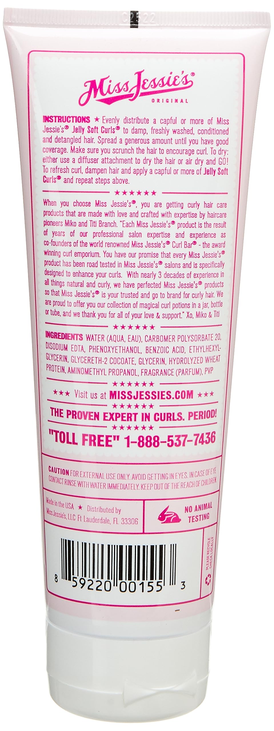 Miss Jessie's Jelly Soft Curl Unisex Gel 8.5 oz (Pack of 2)