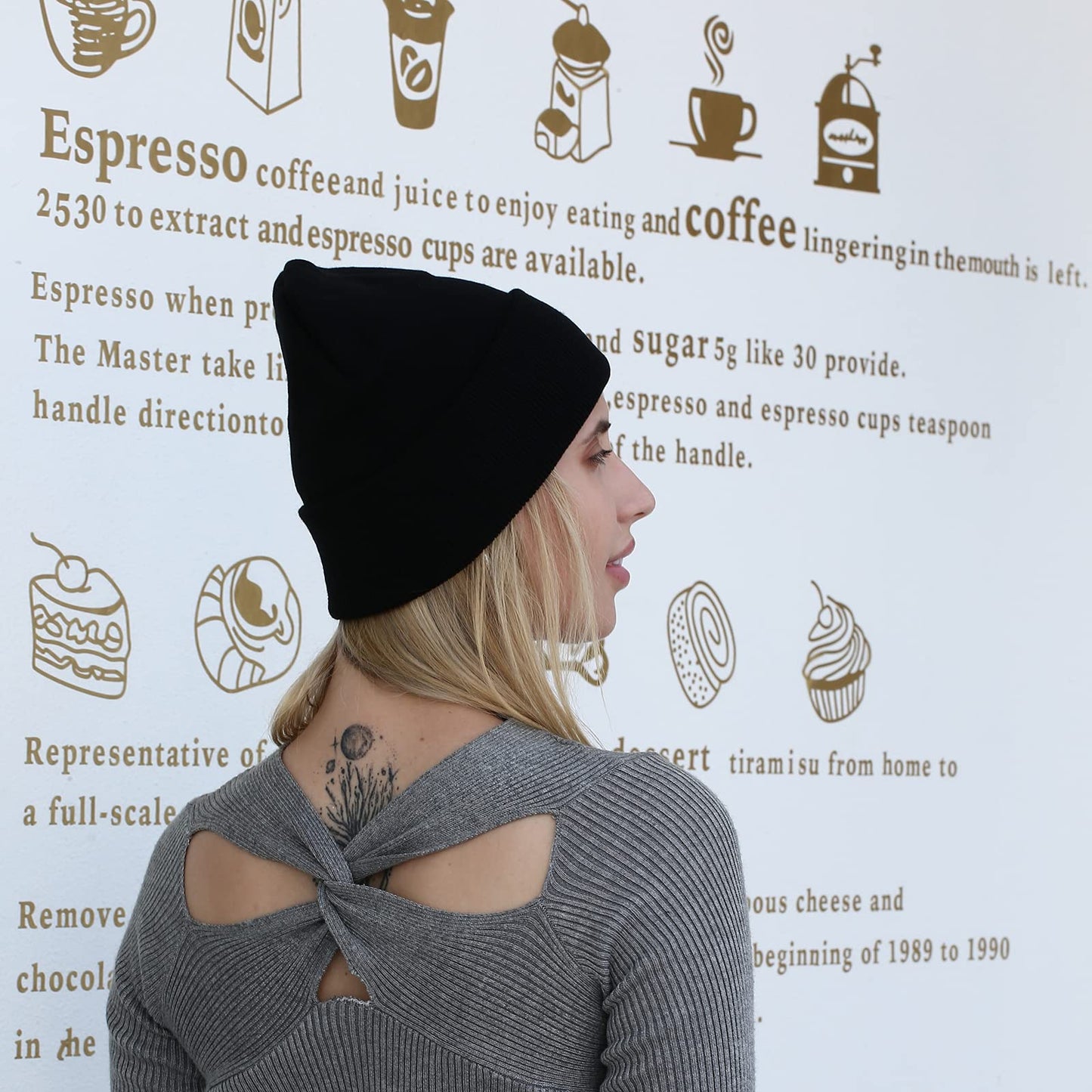 Rajputana 1 & 2 Packs Unisex Knit Winter Beanie Hats Cap Set for Men and Women