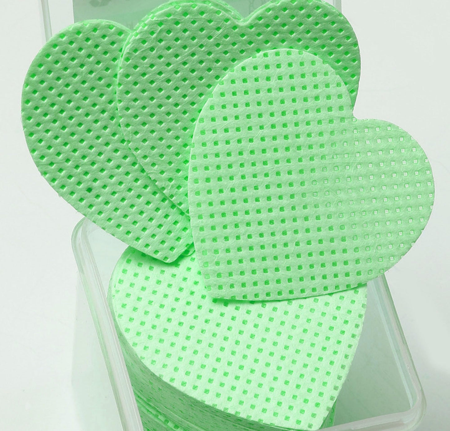 1000 PCS Lint Free Nail Wipes,Nail Polish Remover Wipes for Lash Extension Supplies,Lint-Free Lash Glue Wipes Pads Eyelash Extension Nails Wipes for Nail Polish Remover,Lash Glue Cleaning Pads, Green
