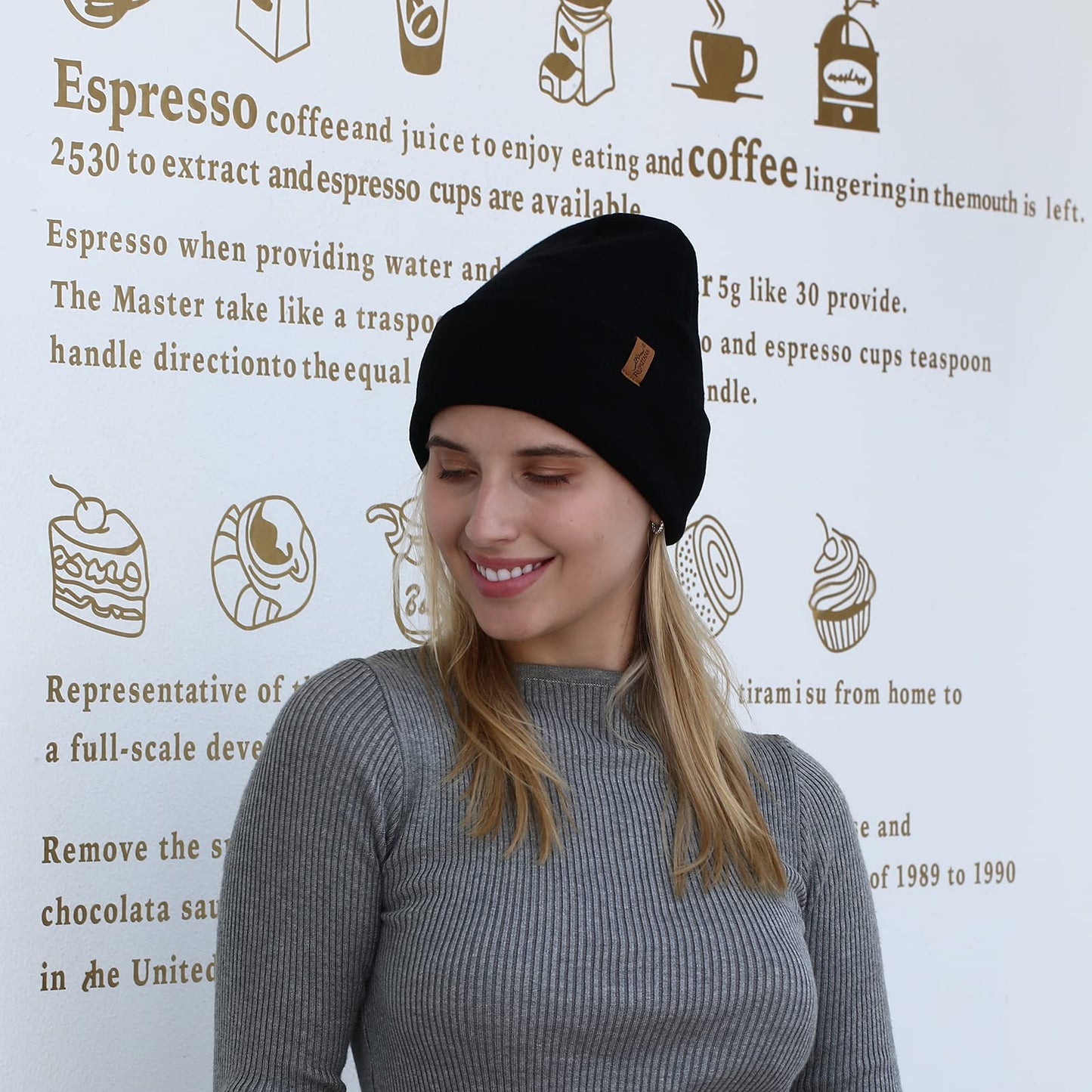 Rajputana 1 & 2 Packs Unisex Knit Winter Beanie Hats Cap Set for Men and Women