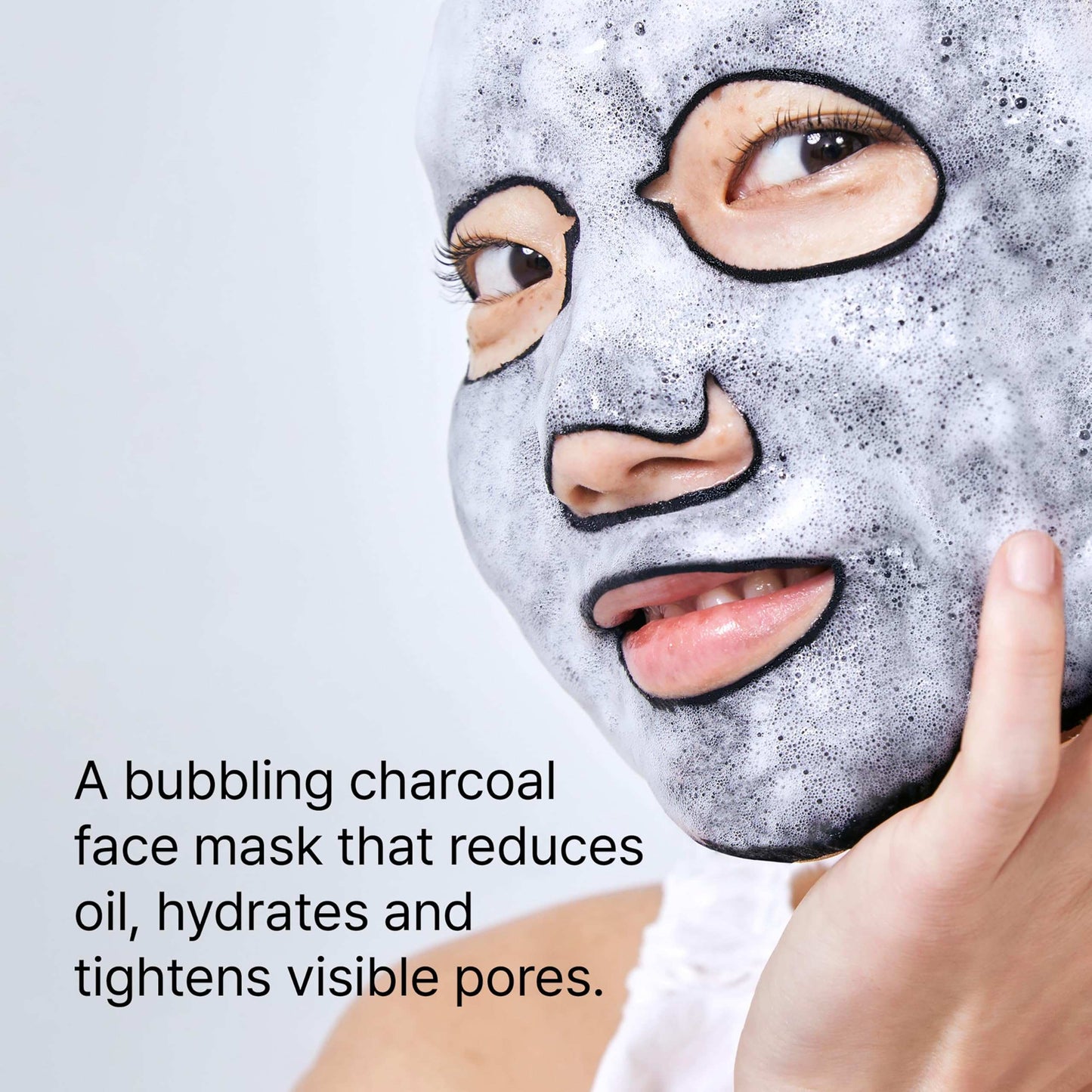 Dr.Jart+ Dermask Porecting Solution Face Mask | Sheet Mask for Oily Skin | Korean Skin Care | Charcoal Face Mask, 1 Pack