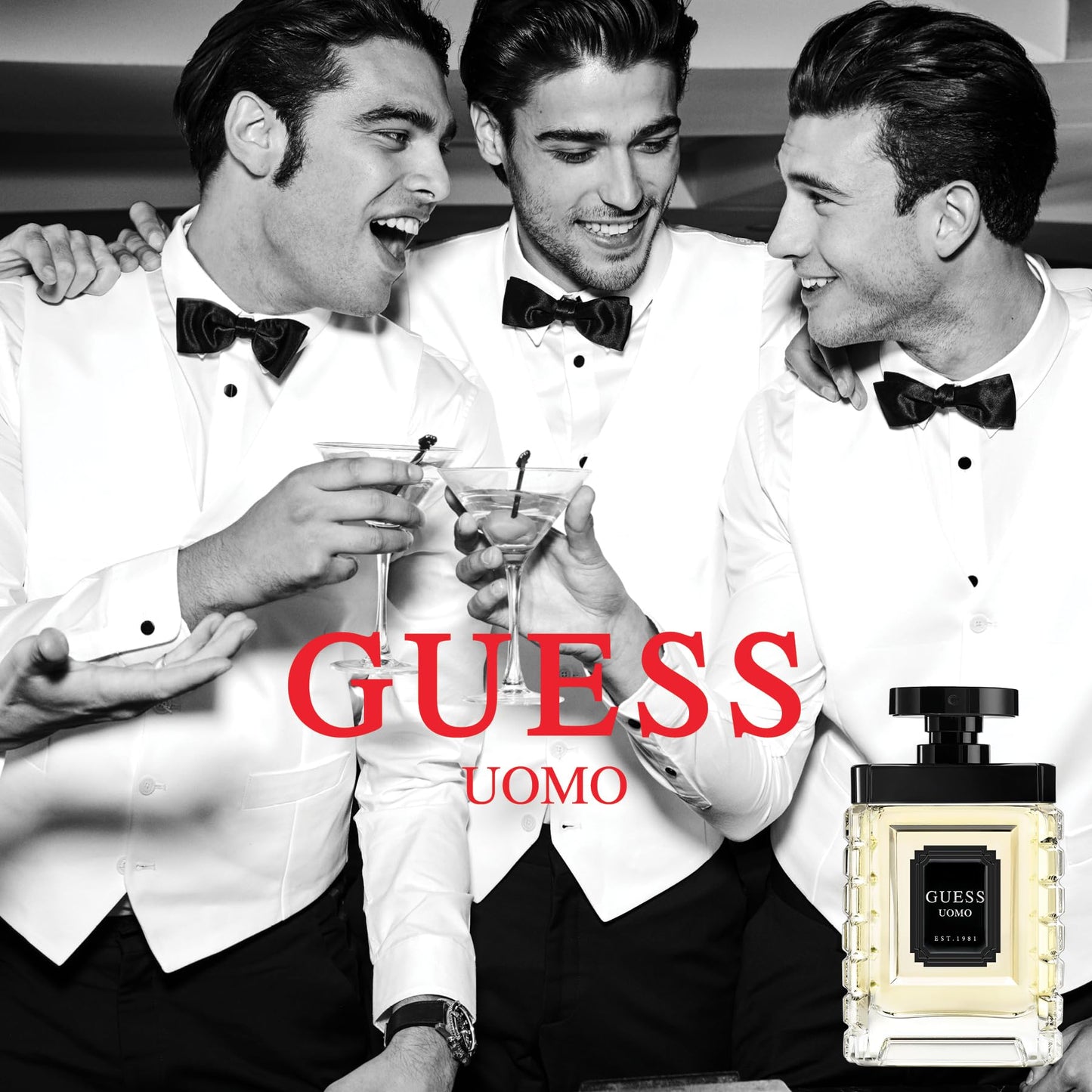 GUESS UOMO Eau de Toilette, 3.4 Fl Oz (Pack of 2)