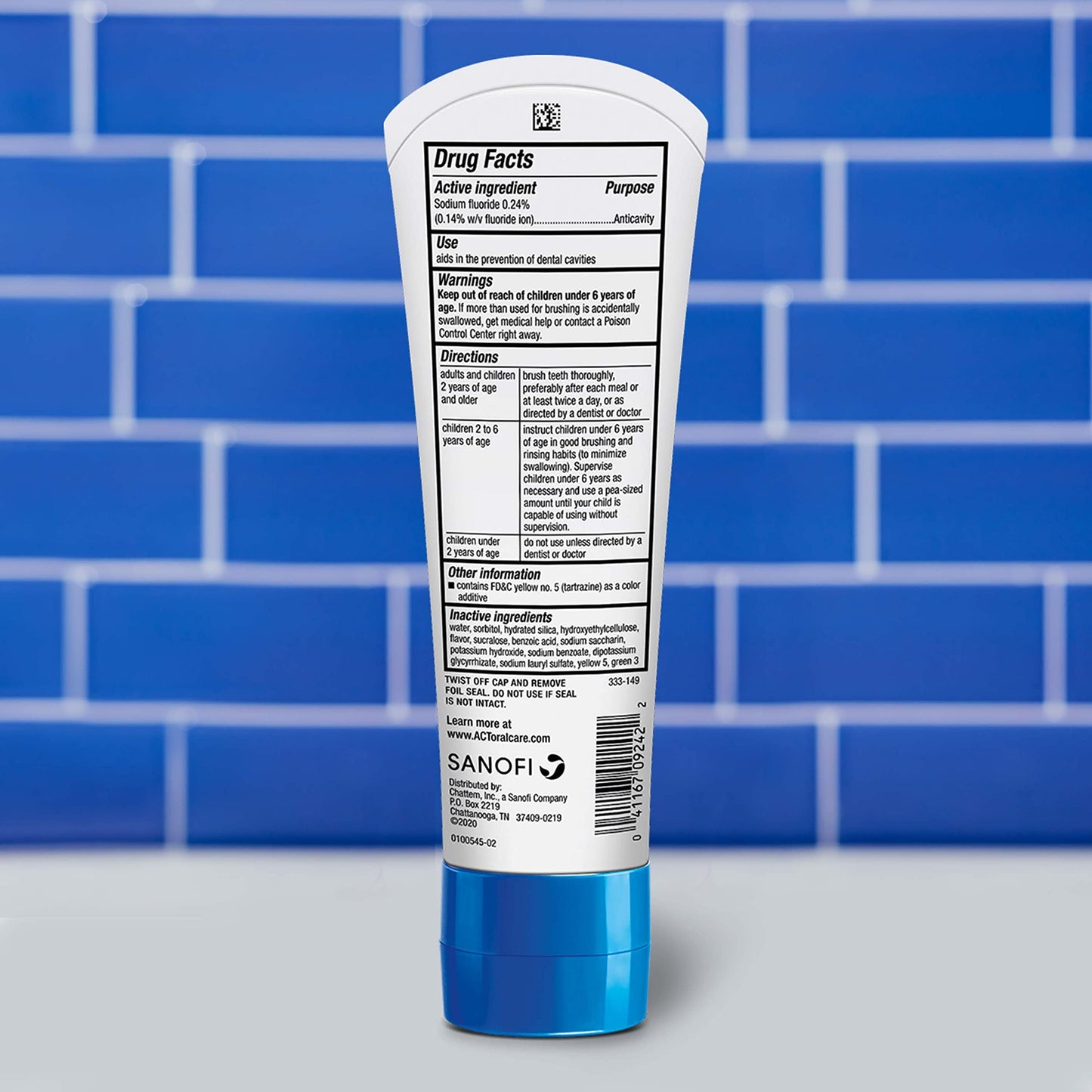 ACT Kids Anticavity Fluoride Rinse Bubble Gum 16.9oz & Toothpaste Wild Watermelon 4.6oz