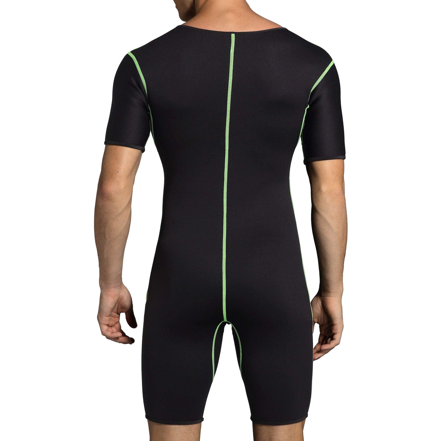 Bakerdani Men's Neoprene Waist Trainer Sauna Suit Body Shaper for Fitness Gym Exercise Training
