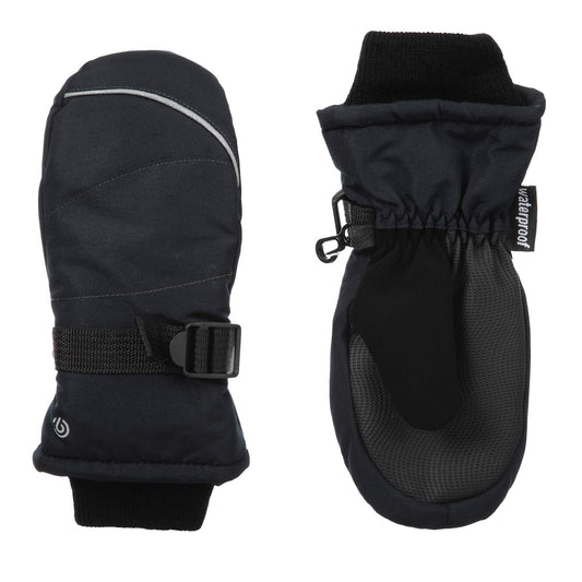 C9 Champion Kids Unisex Cold Weather Windproof and Waterproof Snow and Ski Mitten with Reflective Trim