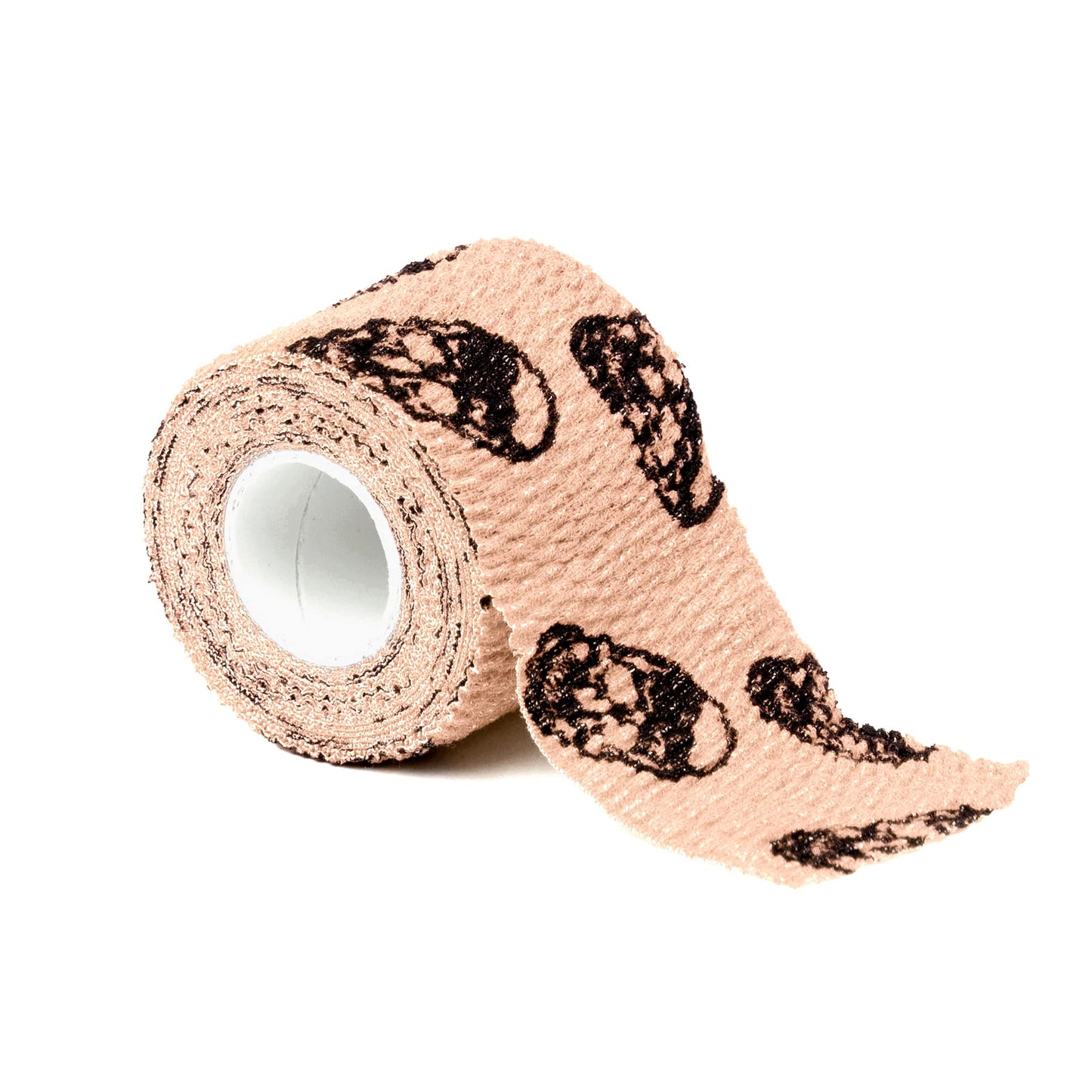Gymreapers Hook Grip Weightlifting Tape (3 Pack) Premium Adhesive Thumb Skull Tape for Finger Protection, Powerlifting, Exercise & Cross Training - Athletic Sweat Proof Tape