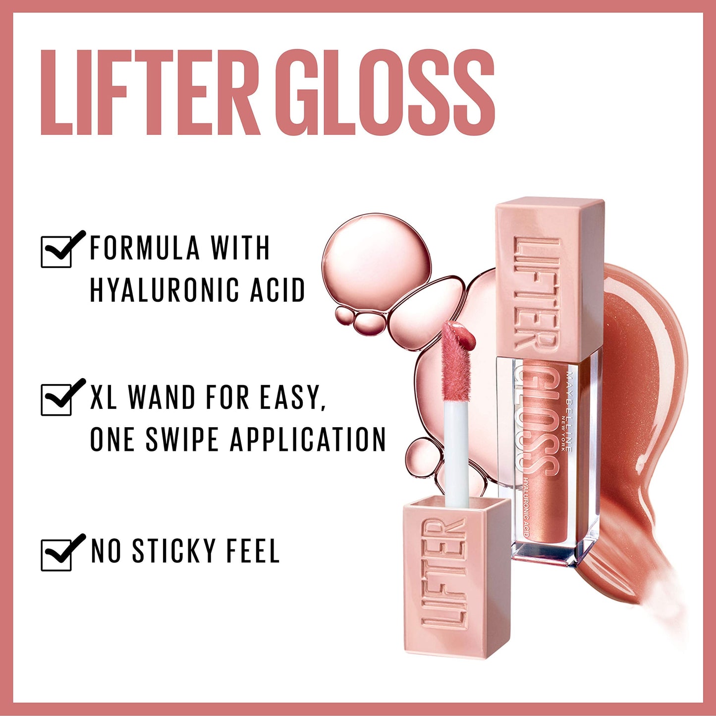 Maybelline Lash Sensational Sky High Washable Mascara, Cosmic Black + Instant Age Rewind Eraser Dark Circles Treatment Multi-Use Concealer, 160+ Lifter Gloss, Pearl, Silver Pearl Clear Bundle