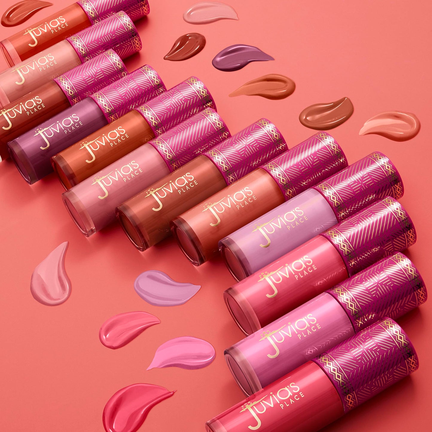 Juvia's Place Blushed Liquid Blush PerkyPoppy - Dewy Tint Cheeks Makeup Glow Pigment Effortless Beauty Long Lasting Cosmetics Soft Creamy Natural Buildable All Skin Color Light Flawless Finish Blend