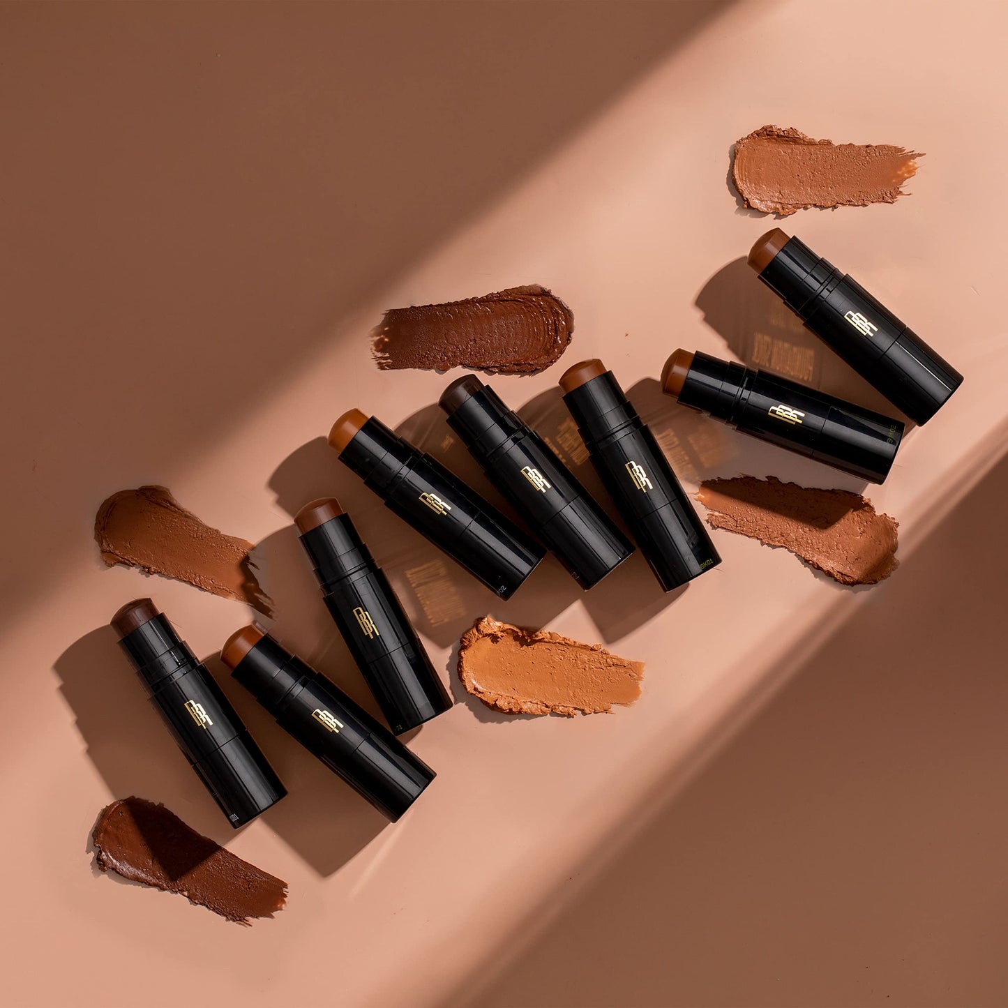 Black Radiance Color Perfect Foundation Stick with Soft Brush Applicator Duo – Buildable, Blendable Versatile Pigment-Rich Formula - Cashmere