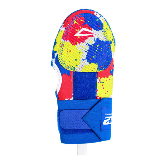 3N2 Protective Sliding Mitt for Baseball or Fastpitch Softball, Youth or Adult, Hand & Wrist Protection for Base Running, Sliding Glove with Adjustable Compression Strap - Candy