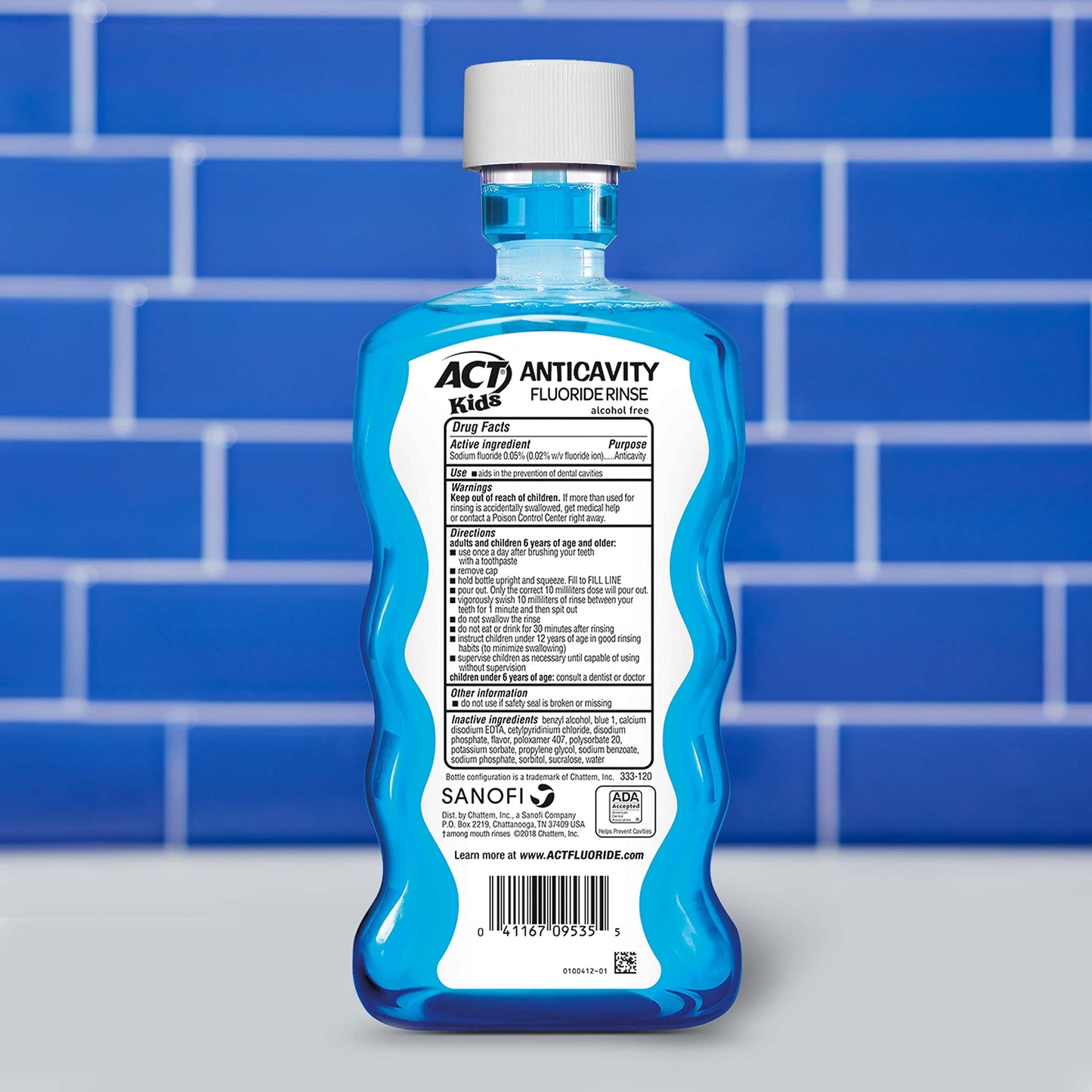 ACT Kids Anticavity Fluoride Rinse Pineapple Punch 16.9 fl. oz. with Cup and Toothpaste Wild Watermelon 4.6 oz.