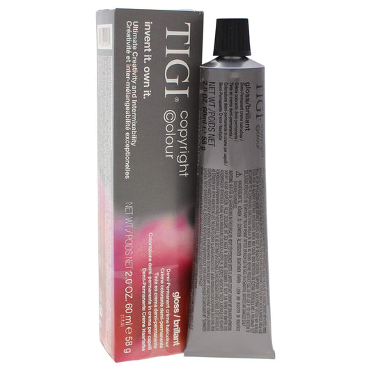Tigi Colour Gloss Creme Hair Color for Unisex, No. 77/66 Intense Red Blonde, 2 Ounce