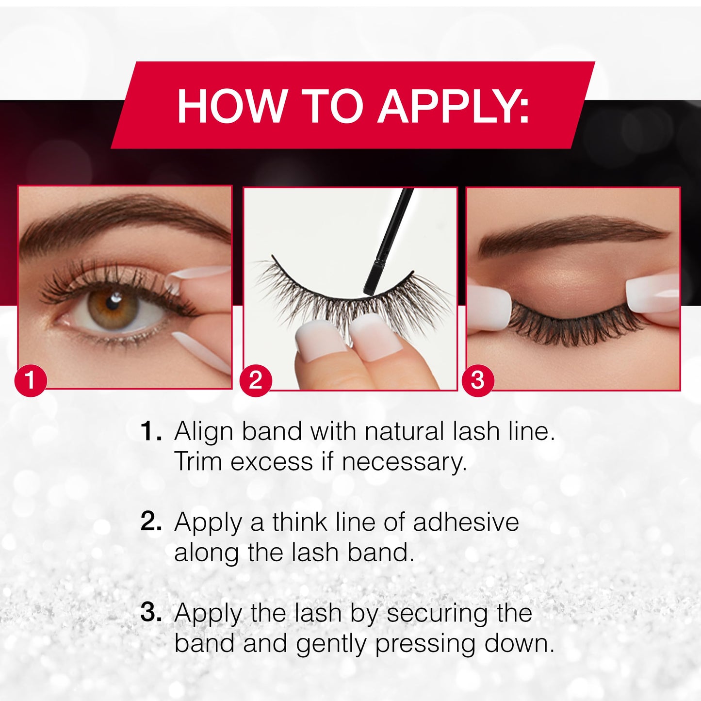 A Perfect Set - Ardell Faux Mink Demi Wispies Multi-Pack and Duo Quick-Set Strip Lash Adhesive