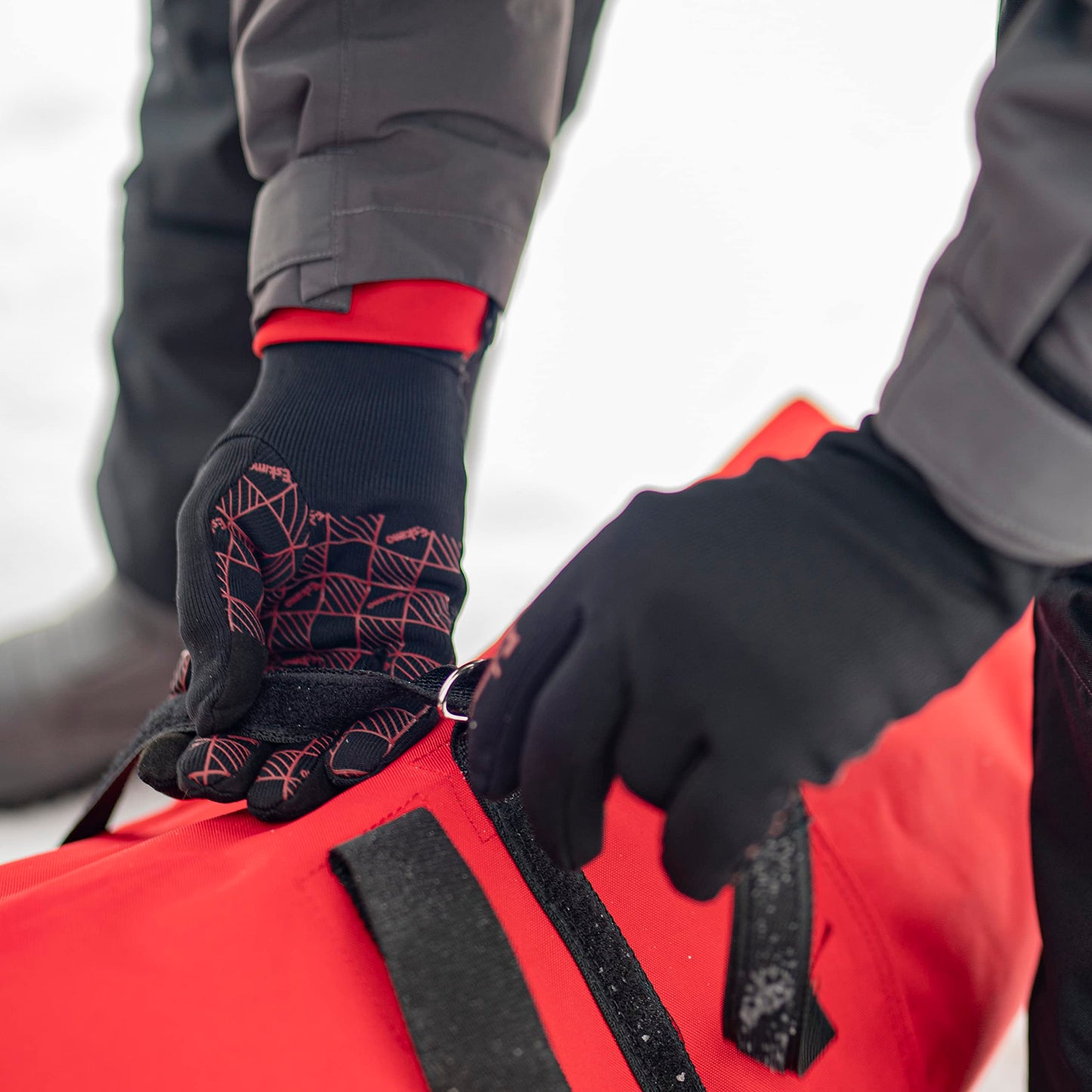 Eskimo Lockout™ Flex Glove, Gloves, Unisex, Black Ice, M/L