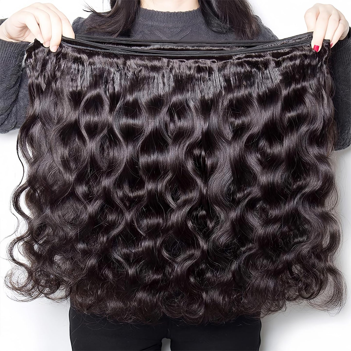 12A Human Hair Bundles 20 22 24 Inch Body Wave Bundles Human Hair 100% Brazilian Raw Bundles Human Hair Bundles Deals Human Hair Quick Weave Bundles Human Hair Natural Black