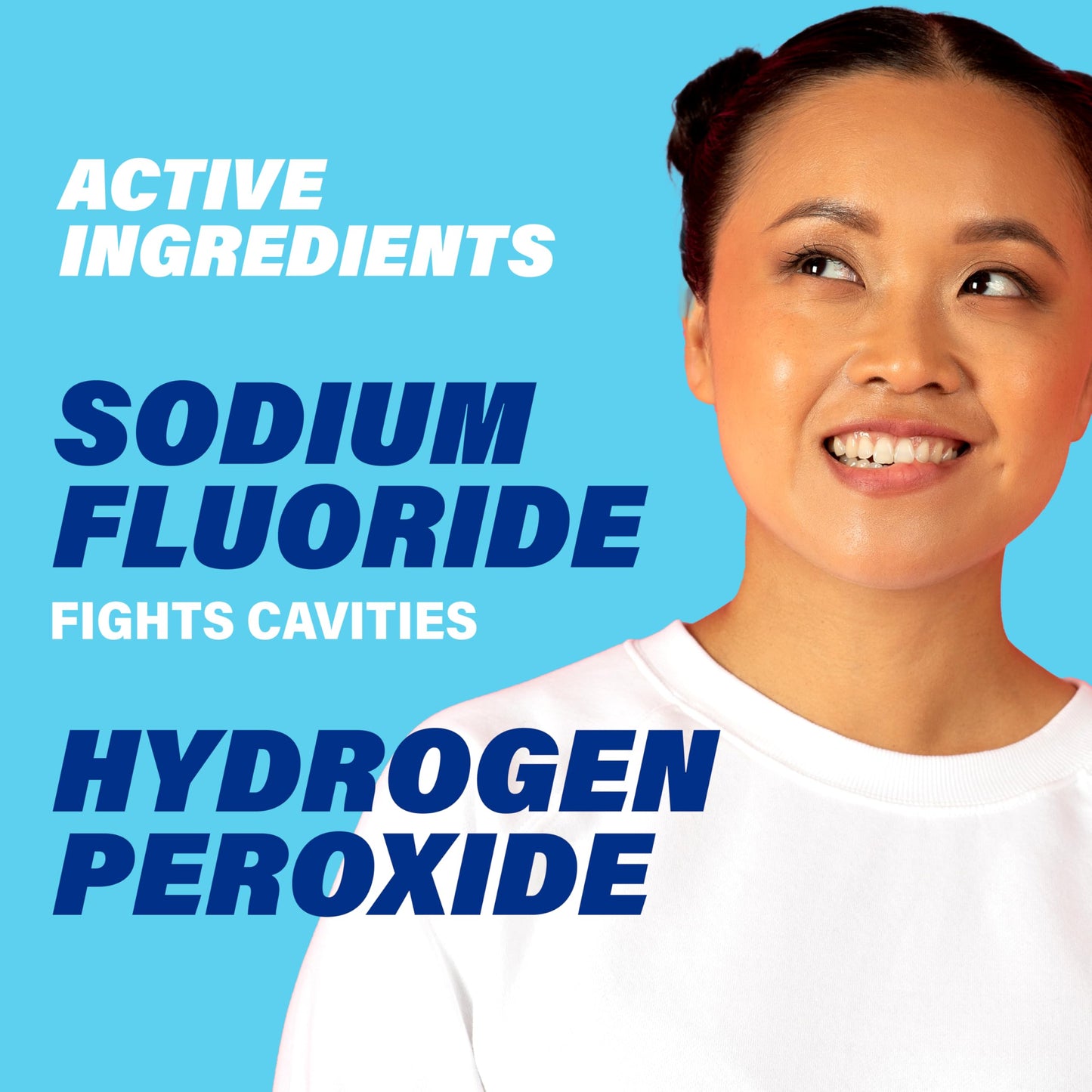 ACT Whitening + Anticavity Fluoride Mouthwash 16.9 fl. oz. With Zero Alcohol, Dye Free, Gentle Mint