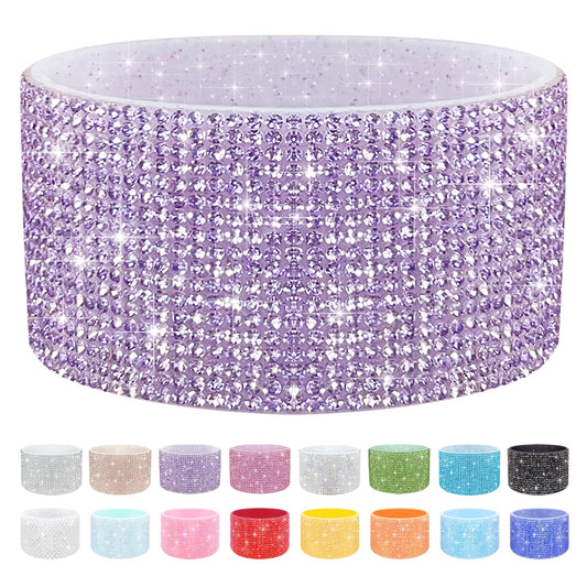 WORBSS Diamond Glitter Silicone Boot for Stanley Cup 40oz Tumbler & Simple Modern 30-40oz Trek Tumbler Accessories for 2.8-2.9 inch Trapezoidal Cylinder Base Water Bottles Bottom Anti-Slip Sleeve