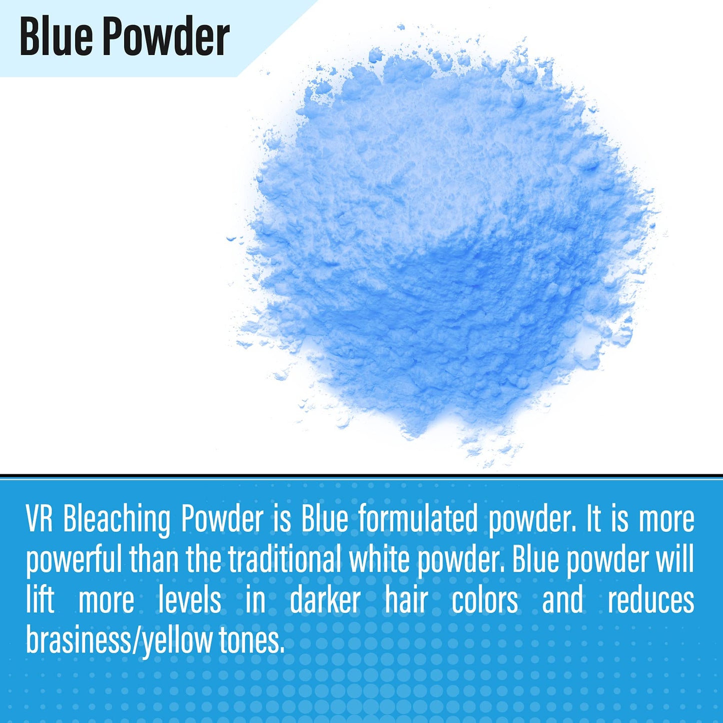 Hair Bleaching Powder for Dark Hair Lightening Blonde Hair Salon Quality Safe at Home (1.05 oz (pack of 1))