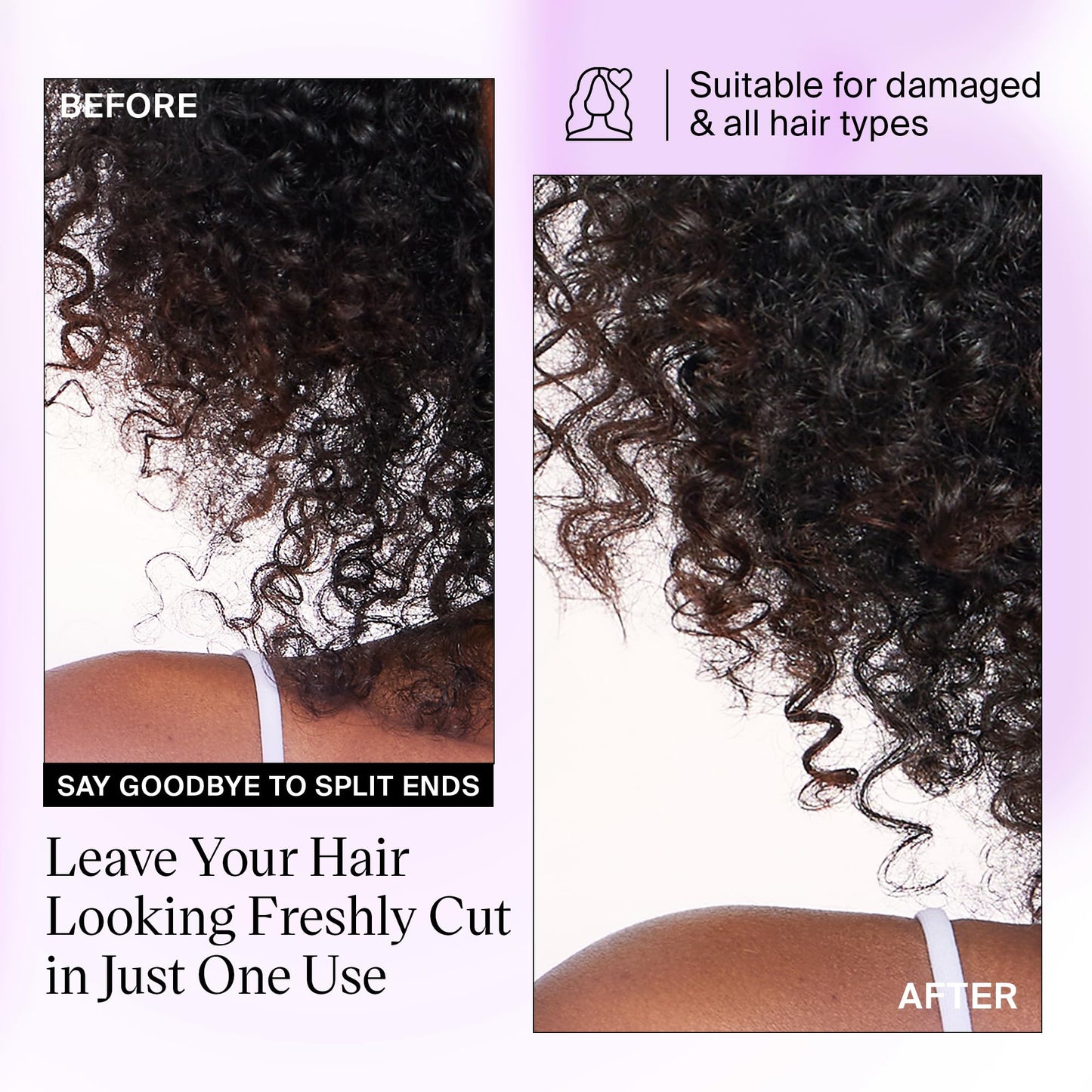Eva NYC Mane Magic 10-in-1 Split End Mender Hair Treatment, 4 Fl Oz, Repairs ends for healthier, stronger & Damaged hair, GMO, Cruelty-Free