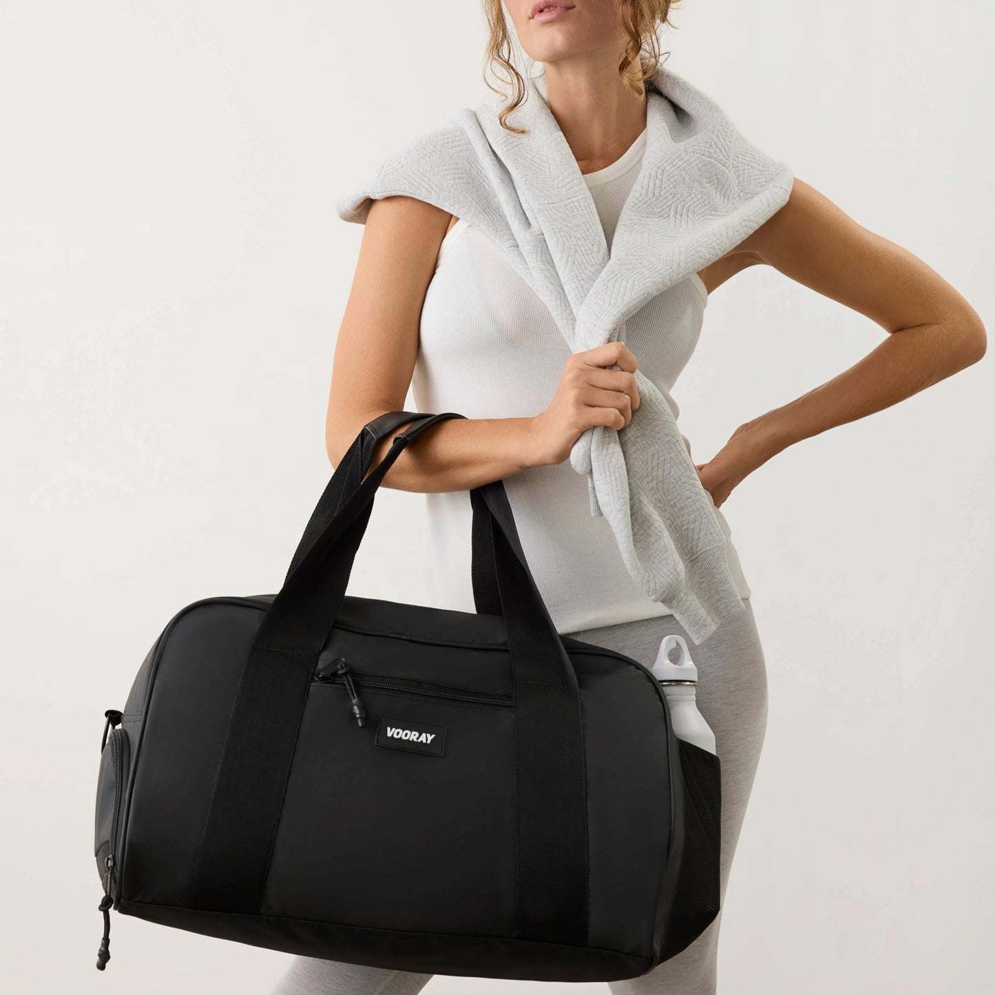 VOORAY Burner Gym Duffel XL - Durable, Spacious, and Stylish Gym Bag with Multiple Compartments and Shoe Pocket - Ideal for Travel, Sports, and Fitness