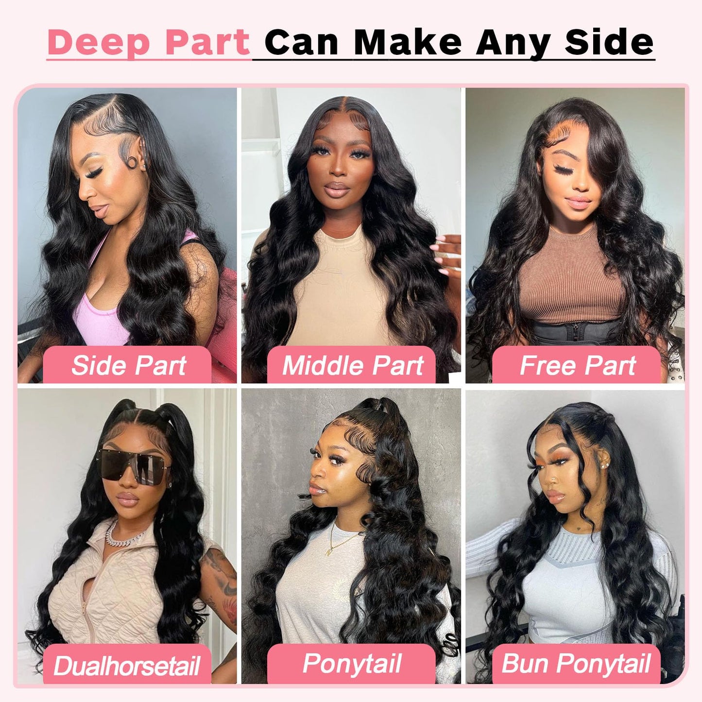 13X6 Body Wave Lace Front Wigs Human Hair 12A 250% Density Lace Frontal Wigs Human Hair Glueless Wigs Human Hair HD Lace Front Wigs Human Hair pre Plucked with Baby Hair Natural Color (22 Inch)