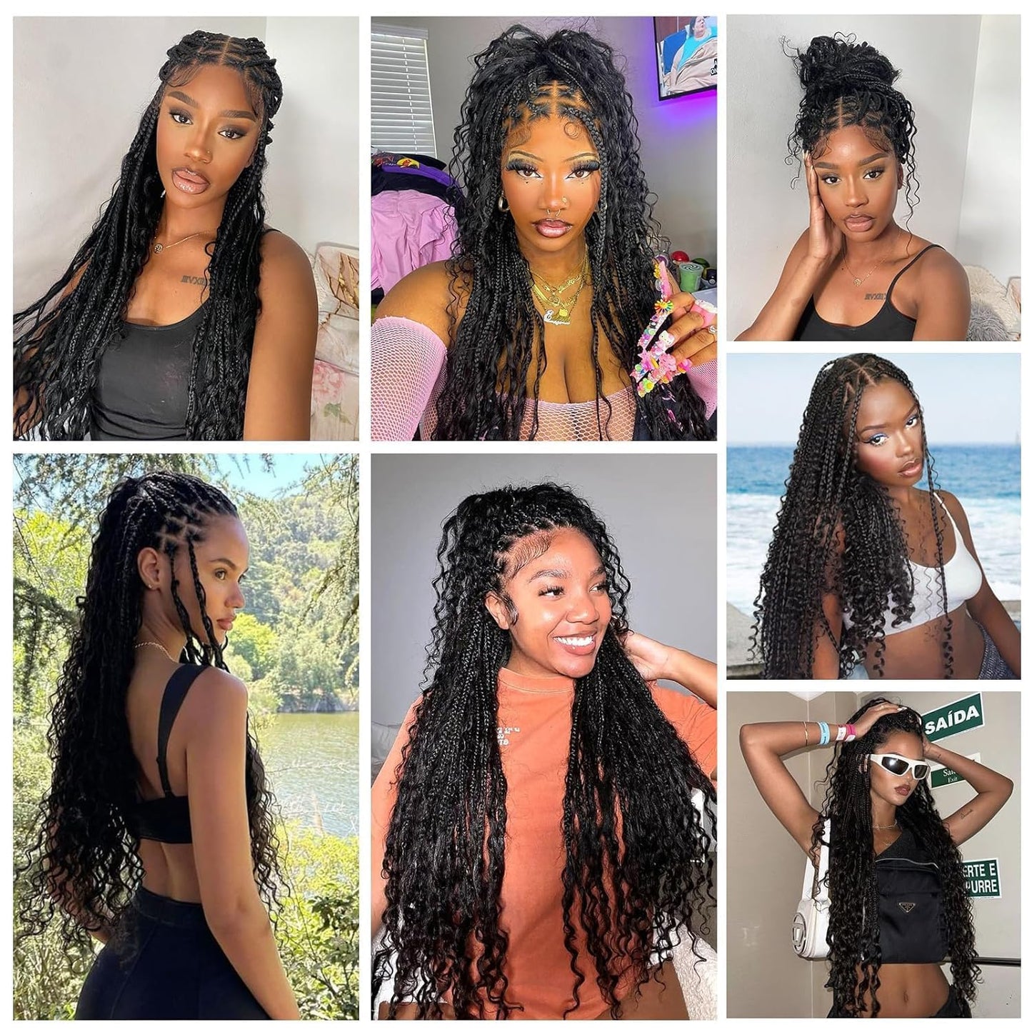 150g 18 Inch Human Braiding Hair Deep Wave Bulk Human Hair for Braiding 3 Bundles/Pack No Weft Human Deep Curly Braiding Hair for Boho Braids Brazilian Virgin Human Hair Extensions Natural Color