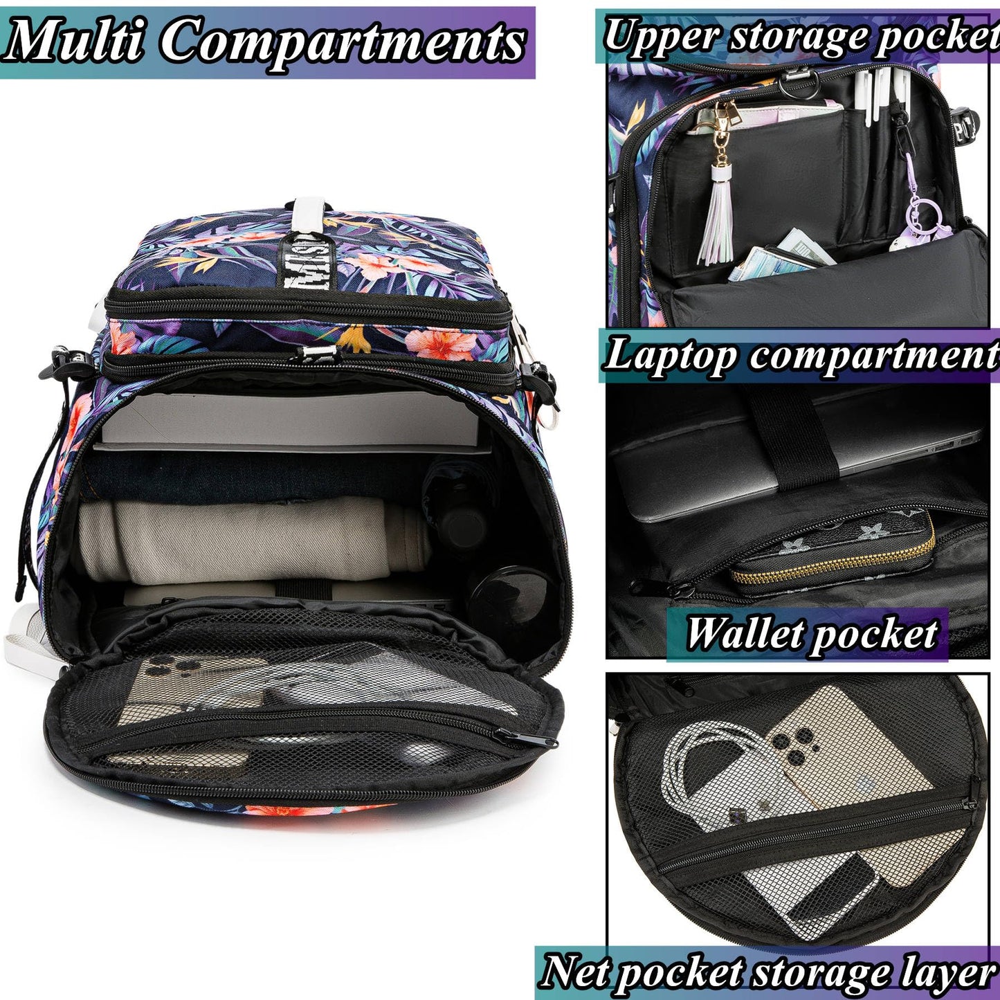 Gym Duffle Bag Backpack with Shoe Compartment,4 ways Travel Backpack for Women and Men,Multi-Functional Weekender bag with Waterproof Layer&Laptop Compartment for Fitness, Travel,Camping(Orange)