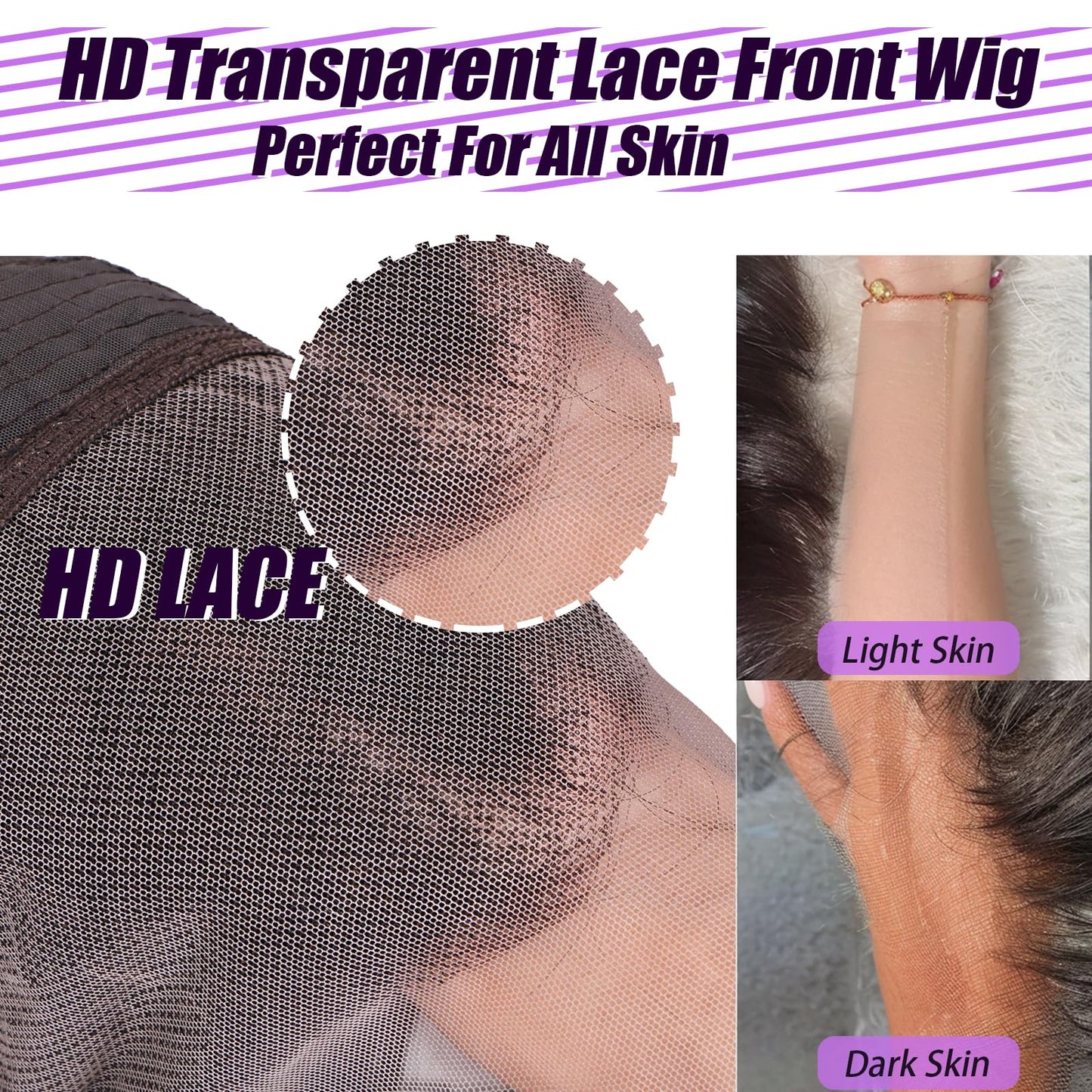 13x4 Deep Wave Lace Frontal Wigs Human Hair 180% Density Deep Curly HD Lace Front Wigs Human Hair for Black Women Pre Plucked with Baby Hair Natural Black 26 Inch
