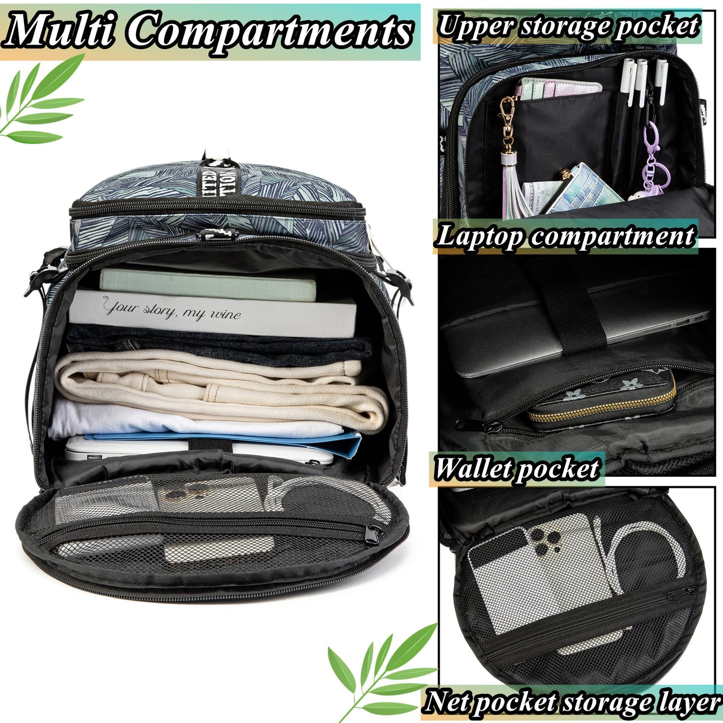 Gym Duffle Bag Backpack with Shoe Compartment,4 ways Travel Backpack for Women and Men,Multi-Functional Weekender bag with Waterproof Layer&Laptop Compartment for Fitness, Travel,Camping(Silver)