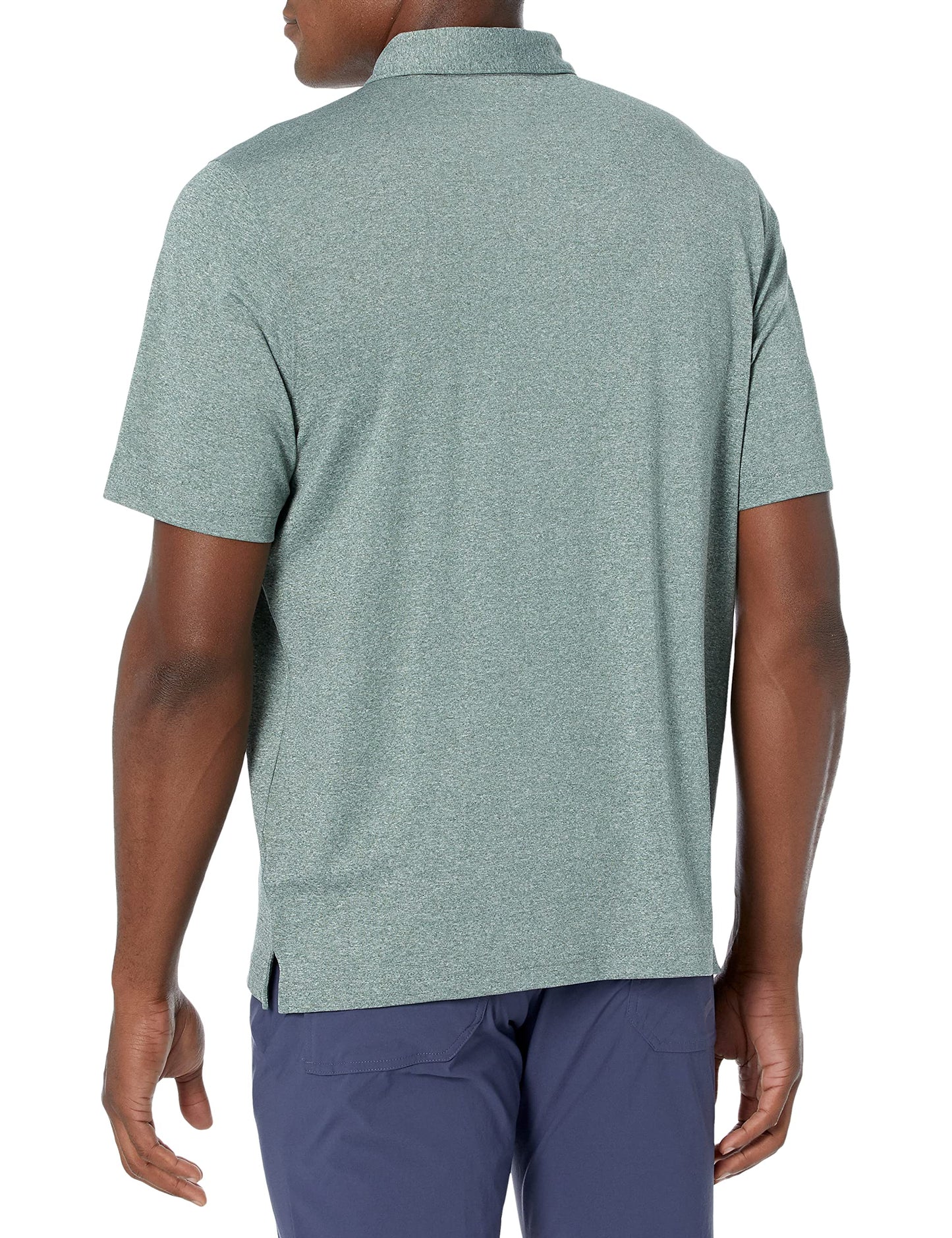 Cutter & Buck Forge Stretch Mens Polo, Hunter Heather, M